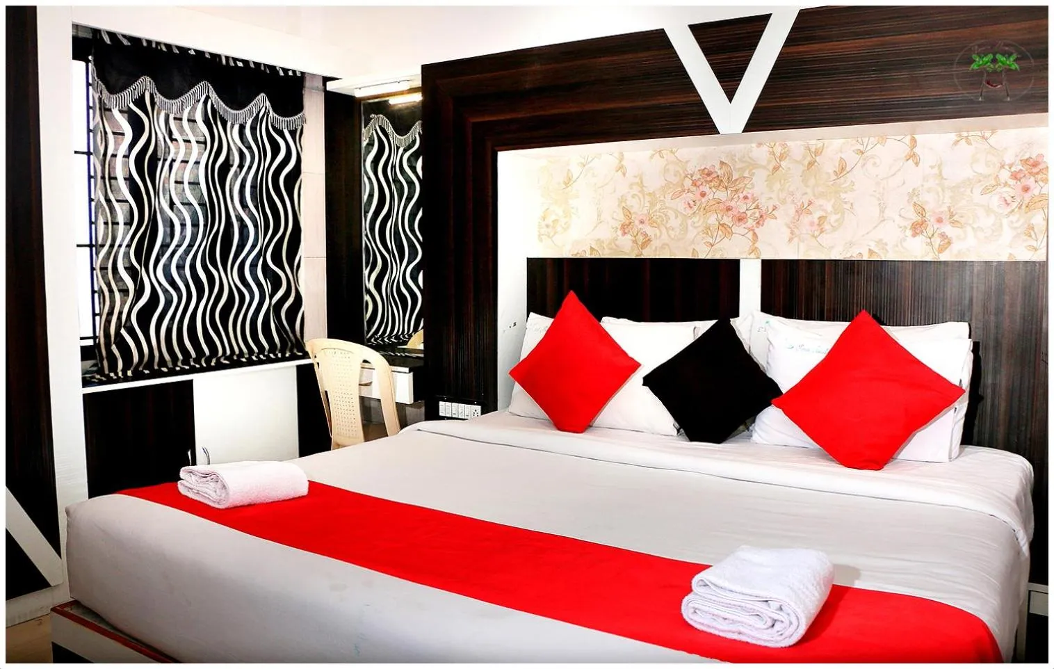 Bedroom in Peace Residency