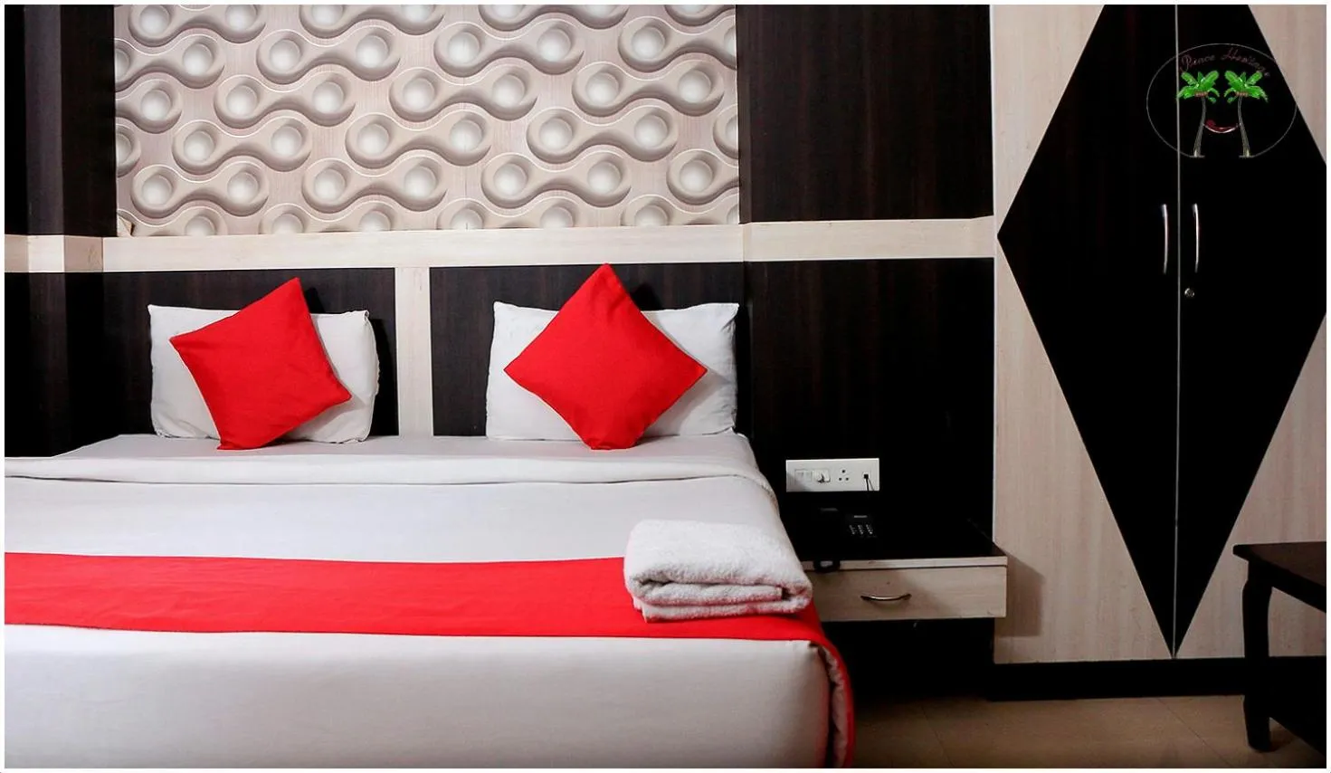 Bedroom in Peace Residency