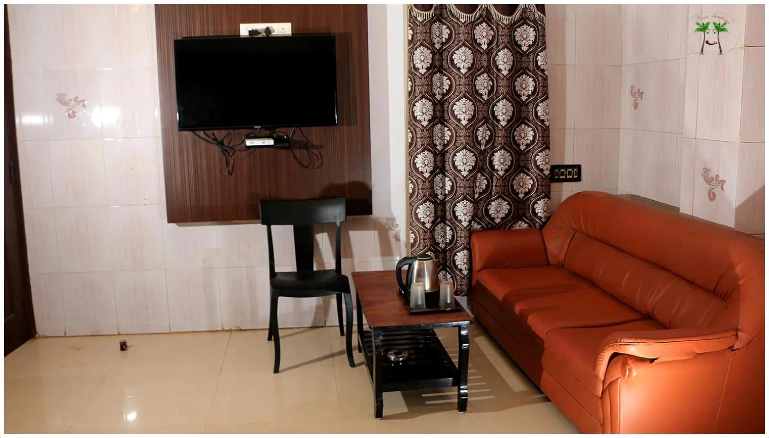 Seating area in Peace Residency