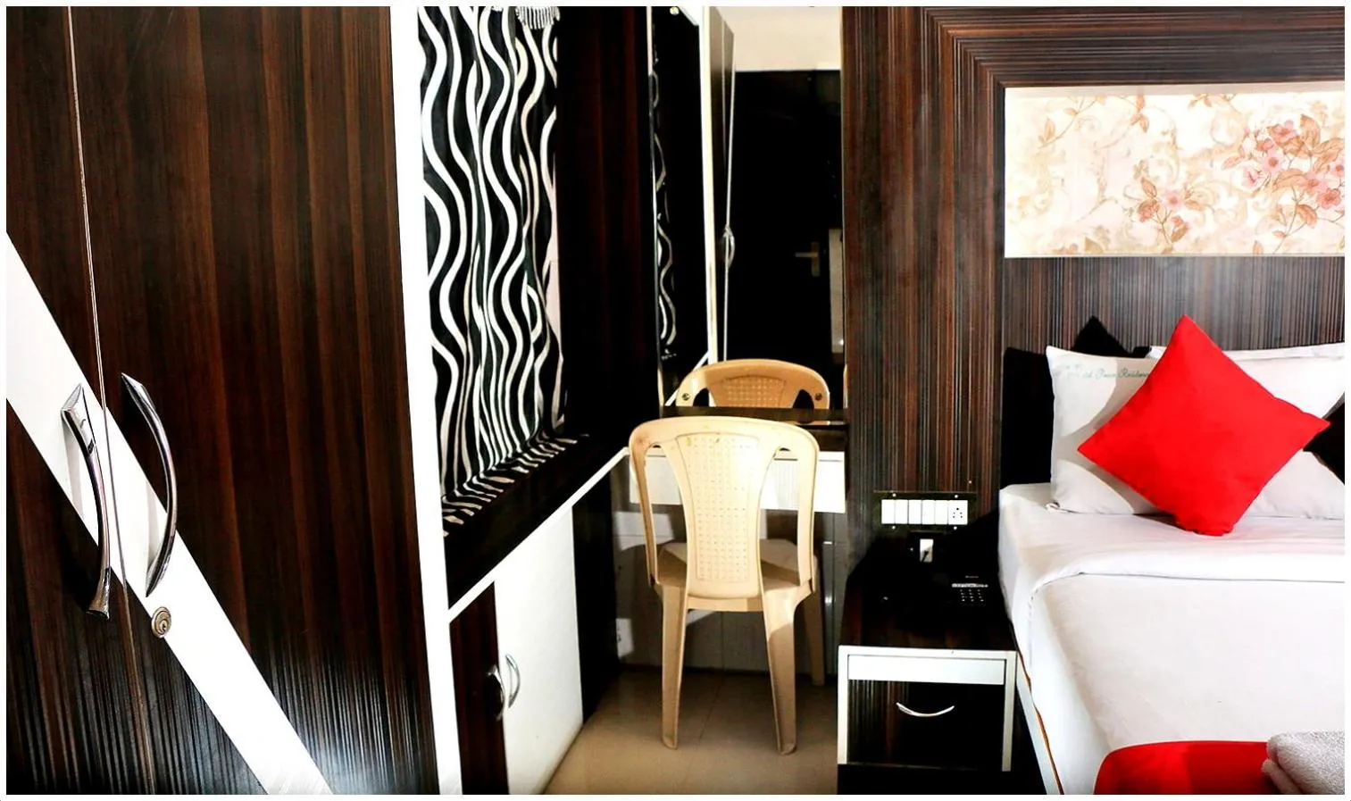 Seating area in Peace Residency