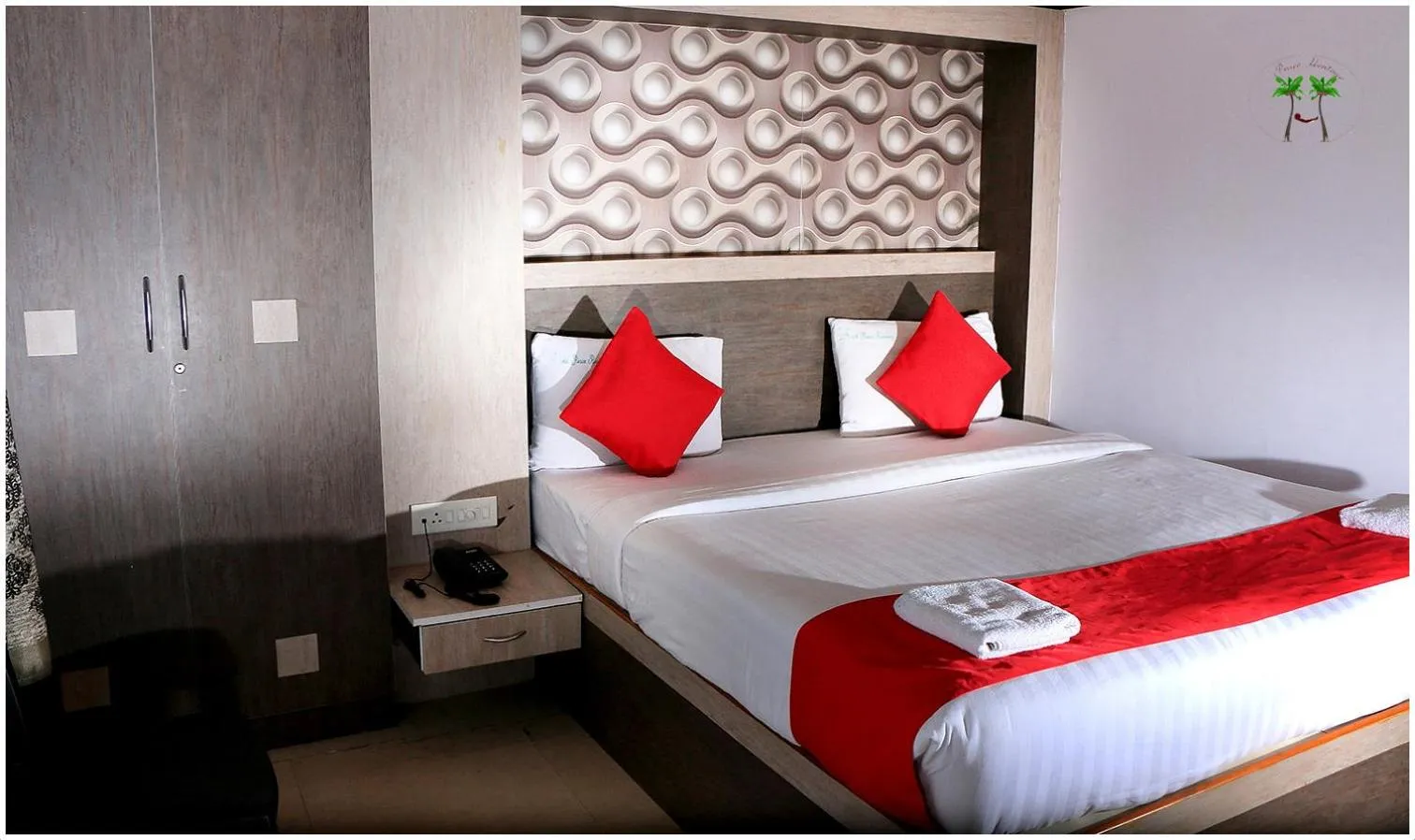 Bedroom in Peace Residency