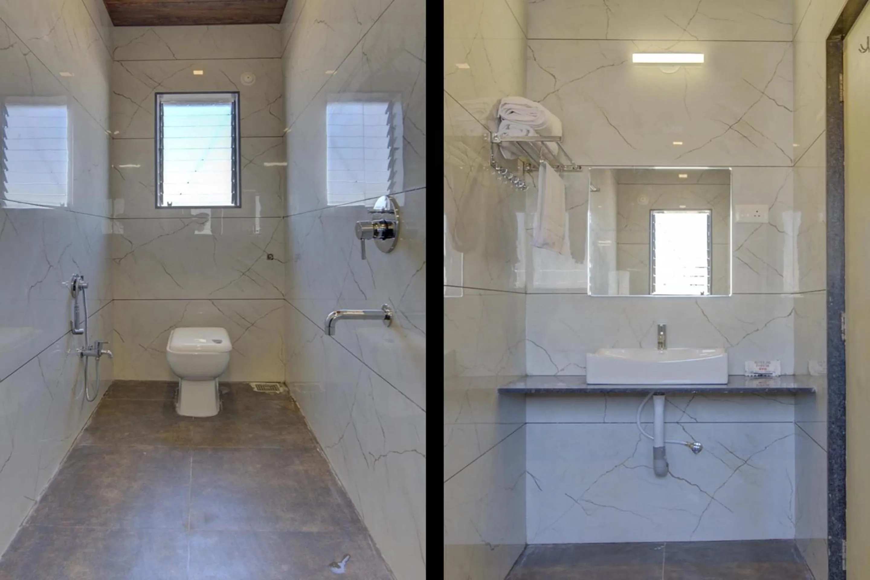 Bathroom in Hotel O RK's Regency Near Navale Hospital Back Gate