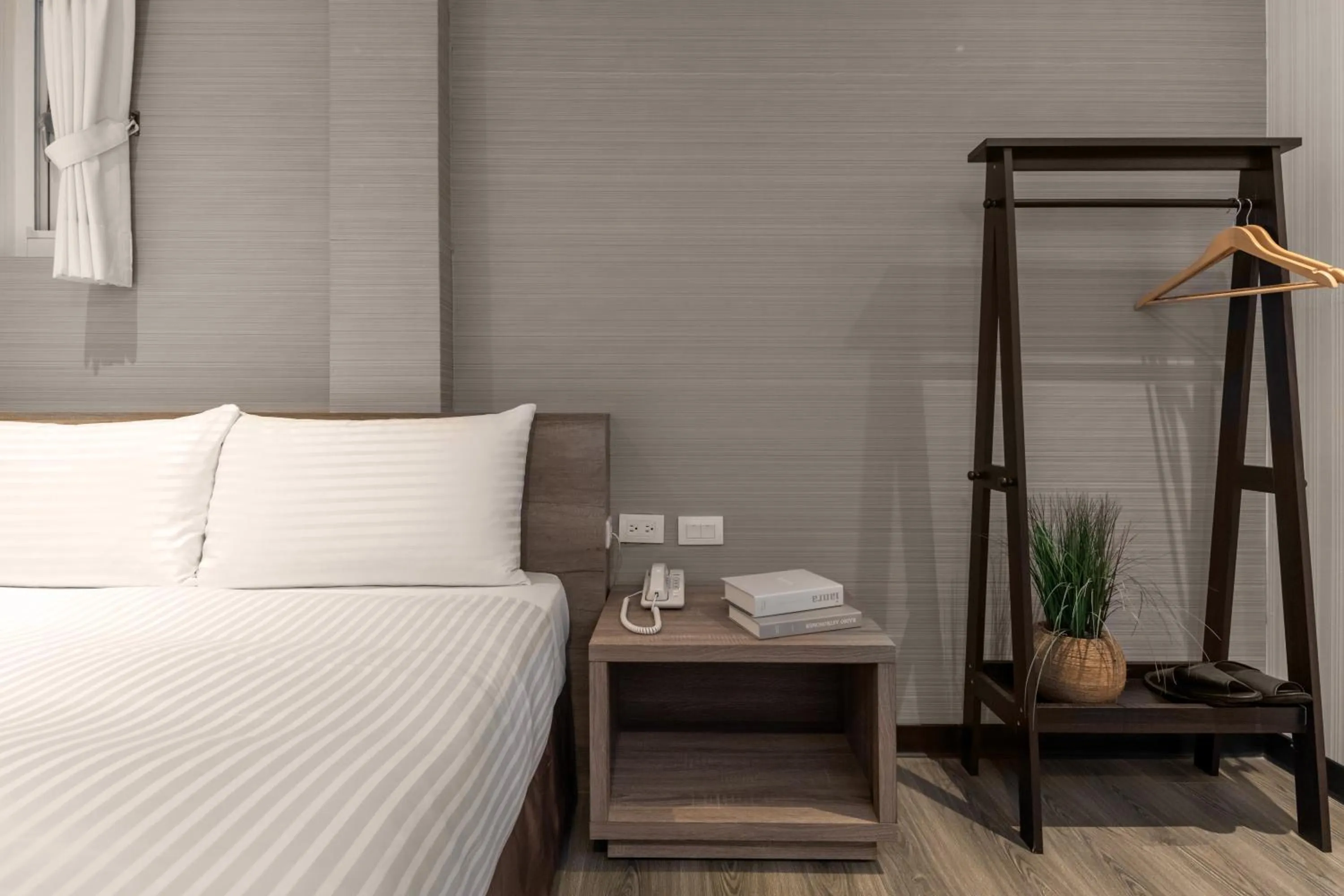 Bedroom, Bed in Hotel Brown - Zhongzheng