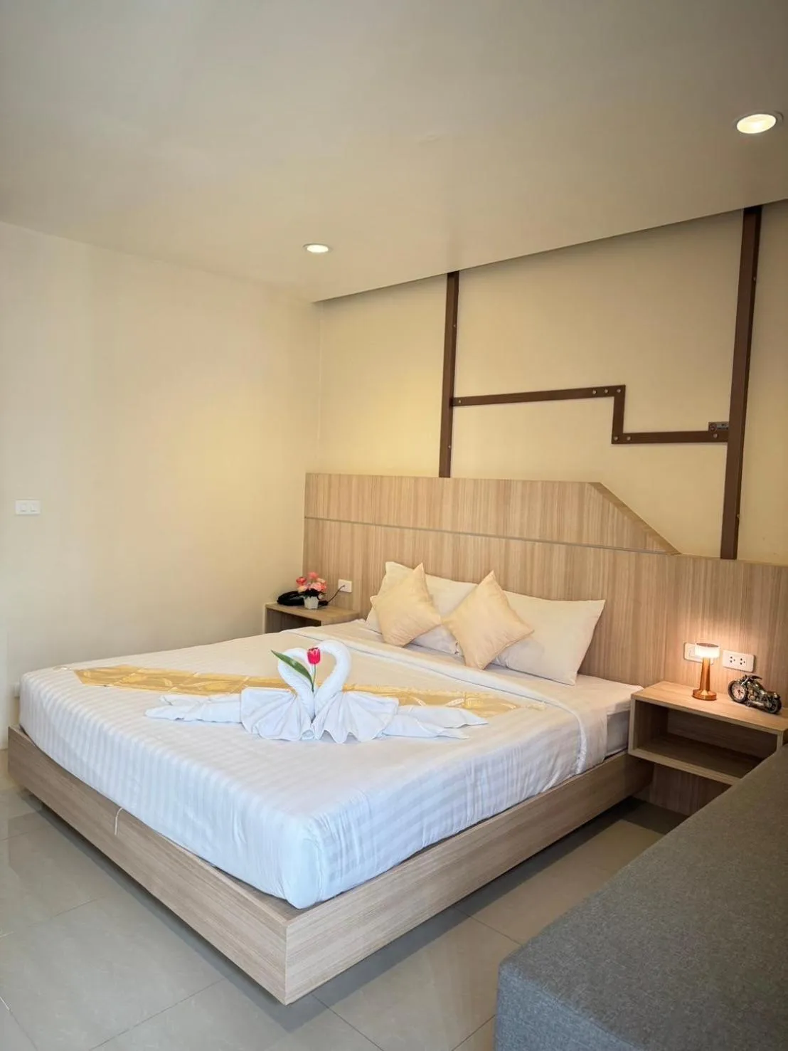 Bed in The Way Patong Hotel