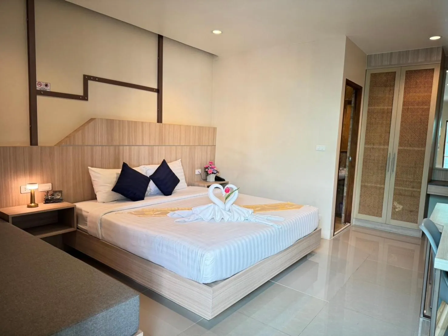 Bed in The Way Patong Hotel