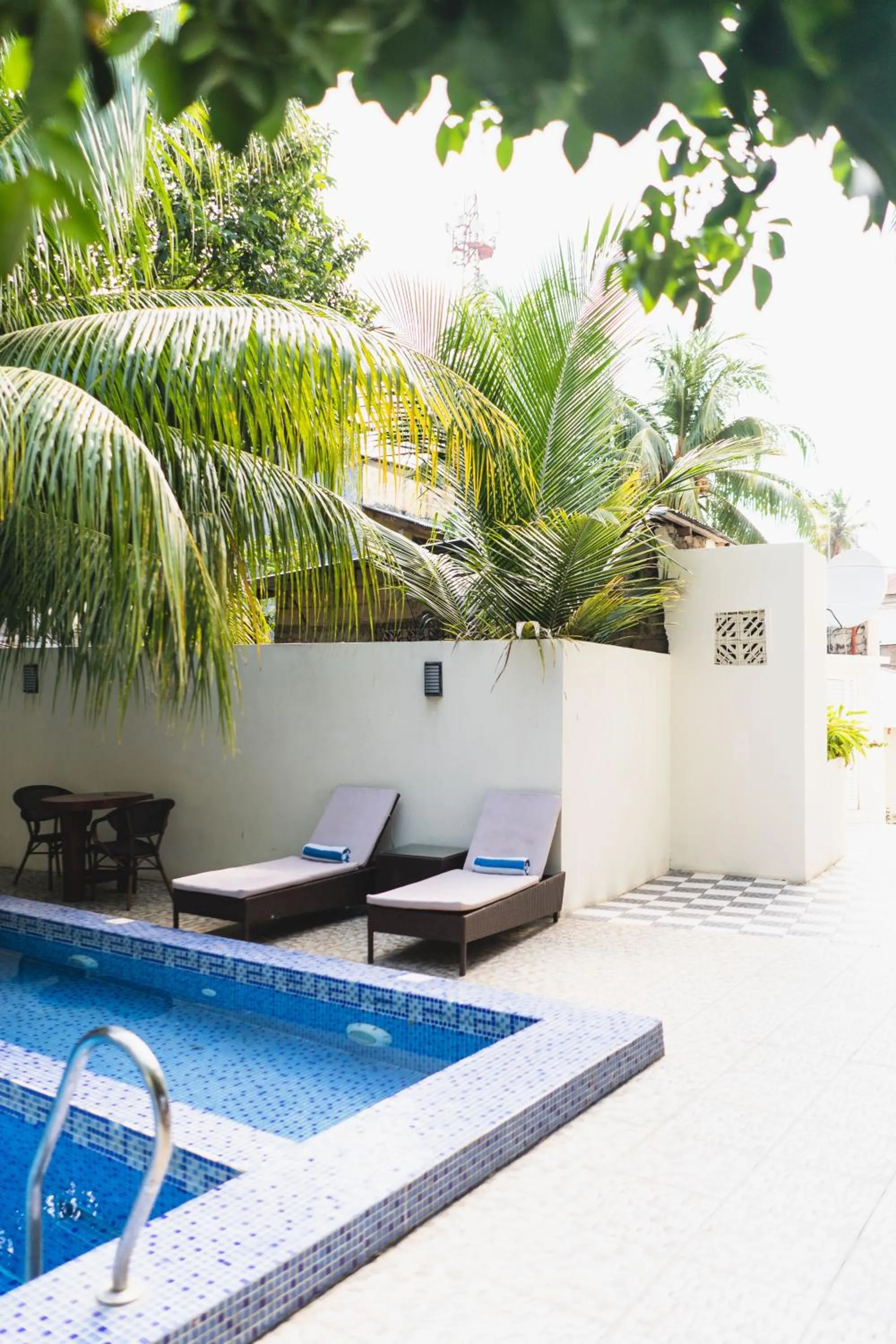 Swimming pool in Antonio Garden Hotel