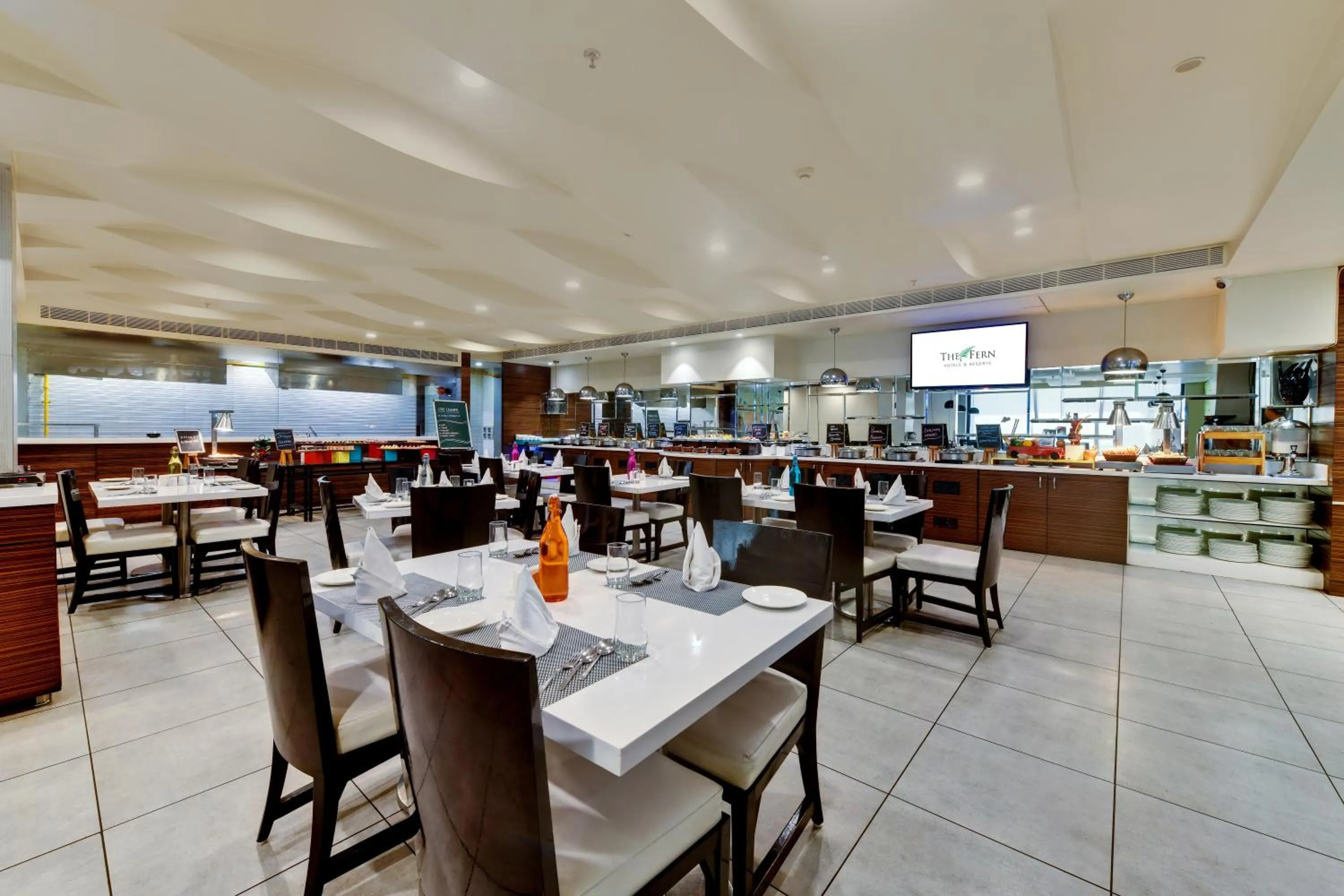Restaurant/places to eat in The Fern Residency Rajkot