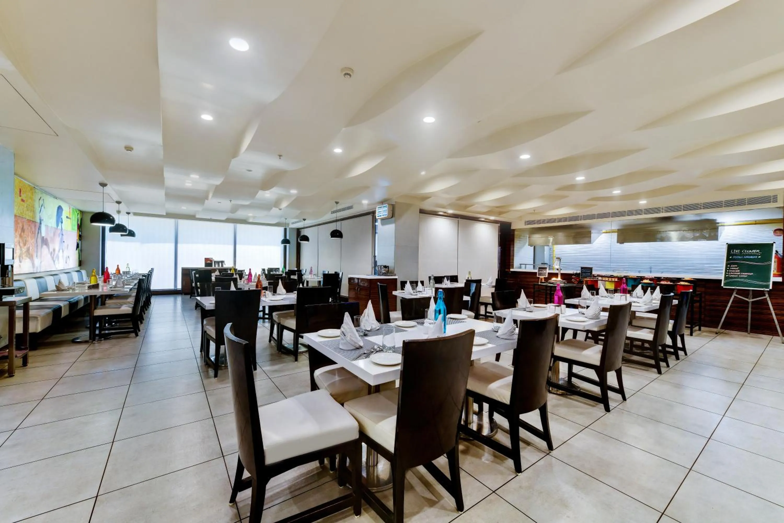 Restaurant/places to eat in The Fern Residency Rajkot
