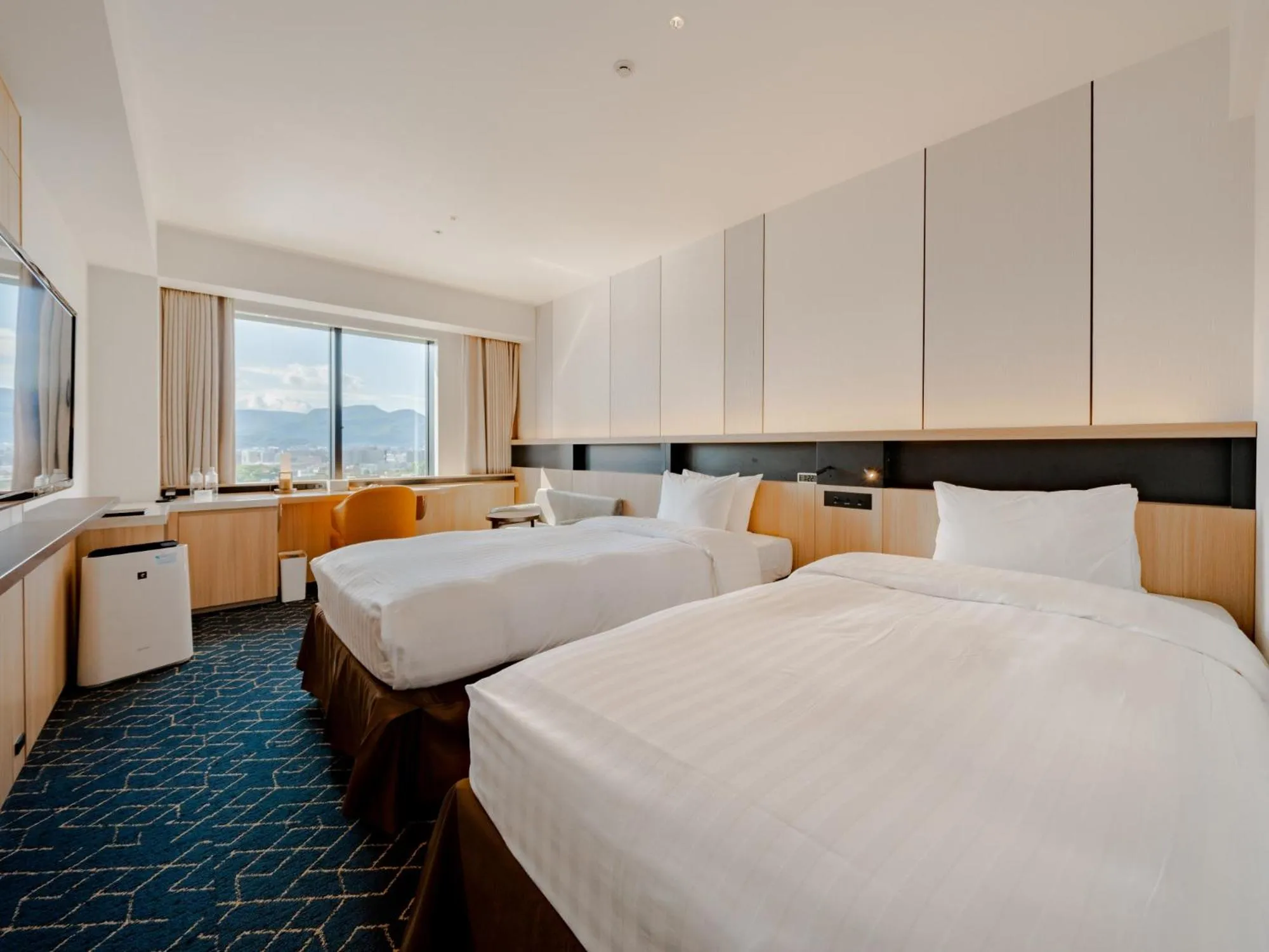 Bed in Keio Prelia Hotel Sapporo