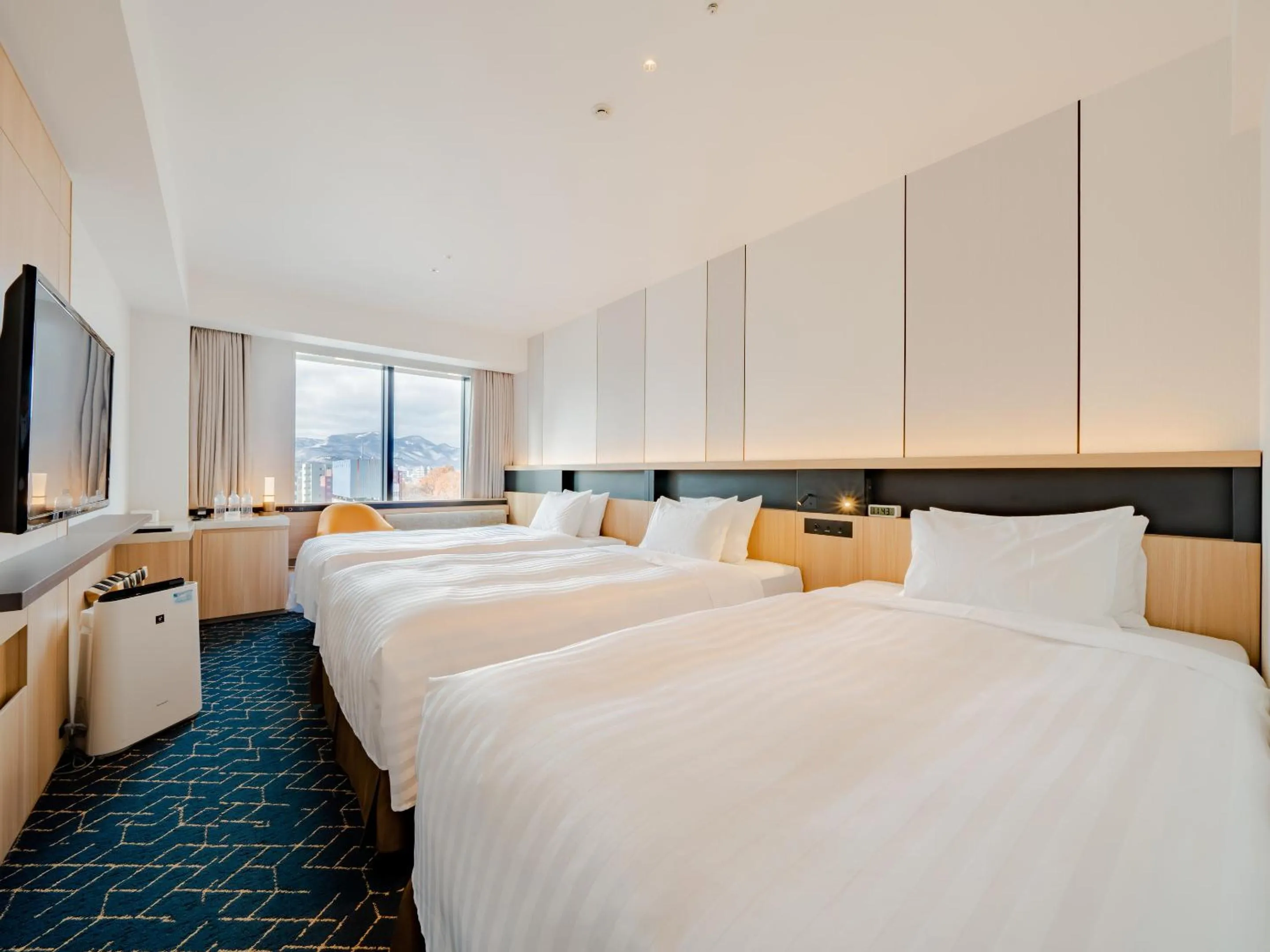 Bed in Keio Prelia Hotel Sapporo