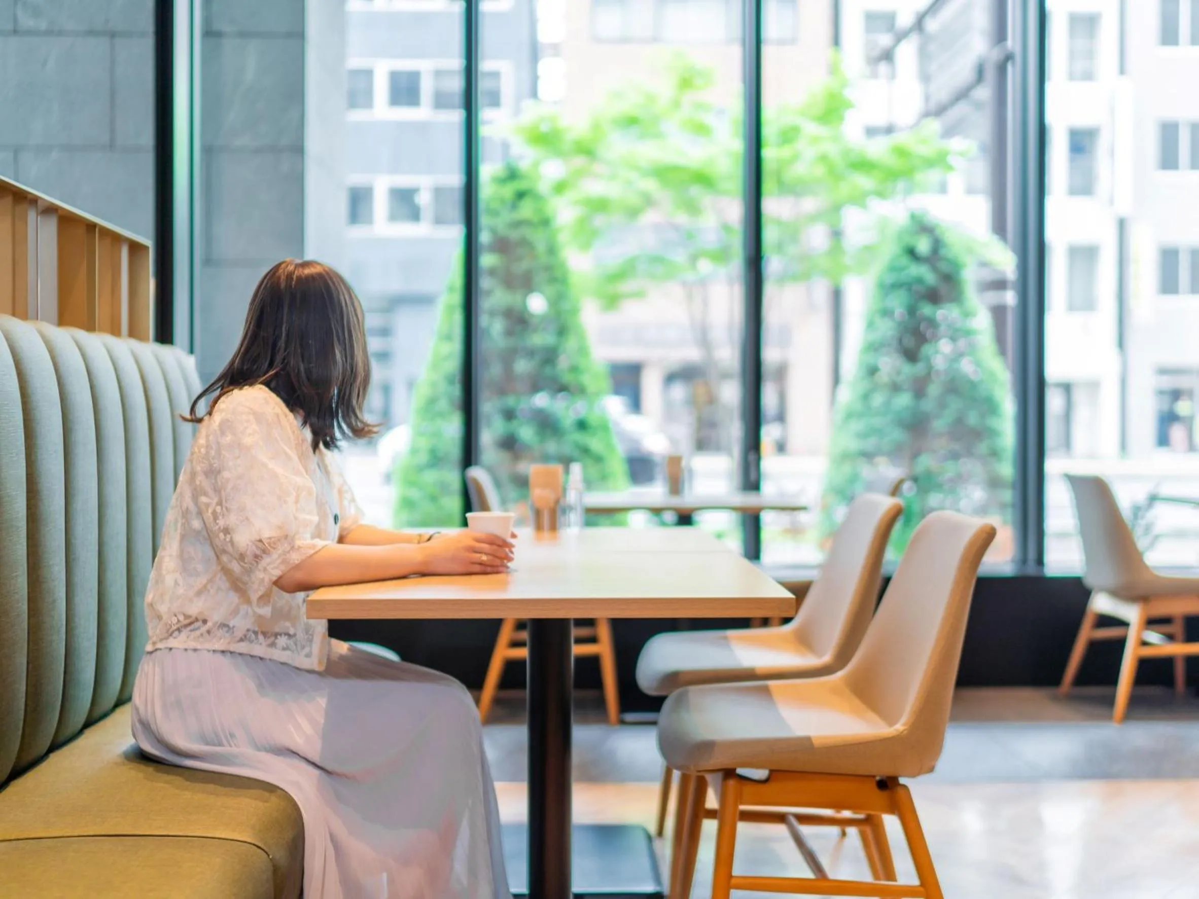 Communal lounge/ TV room in Keio Prelia Hotel Sapporo
