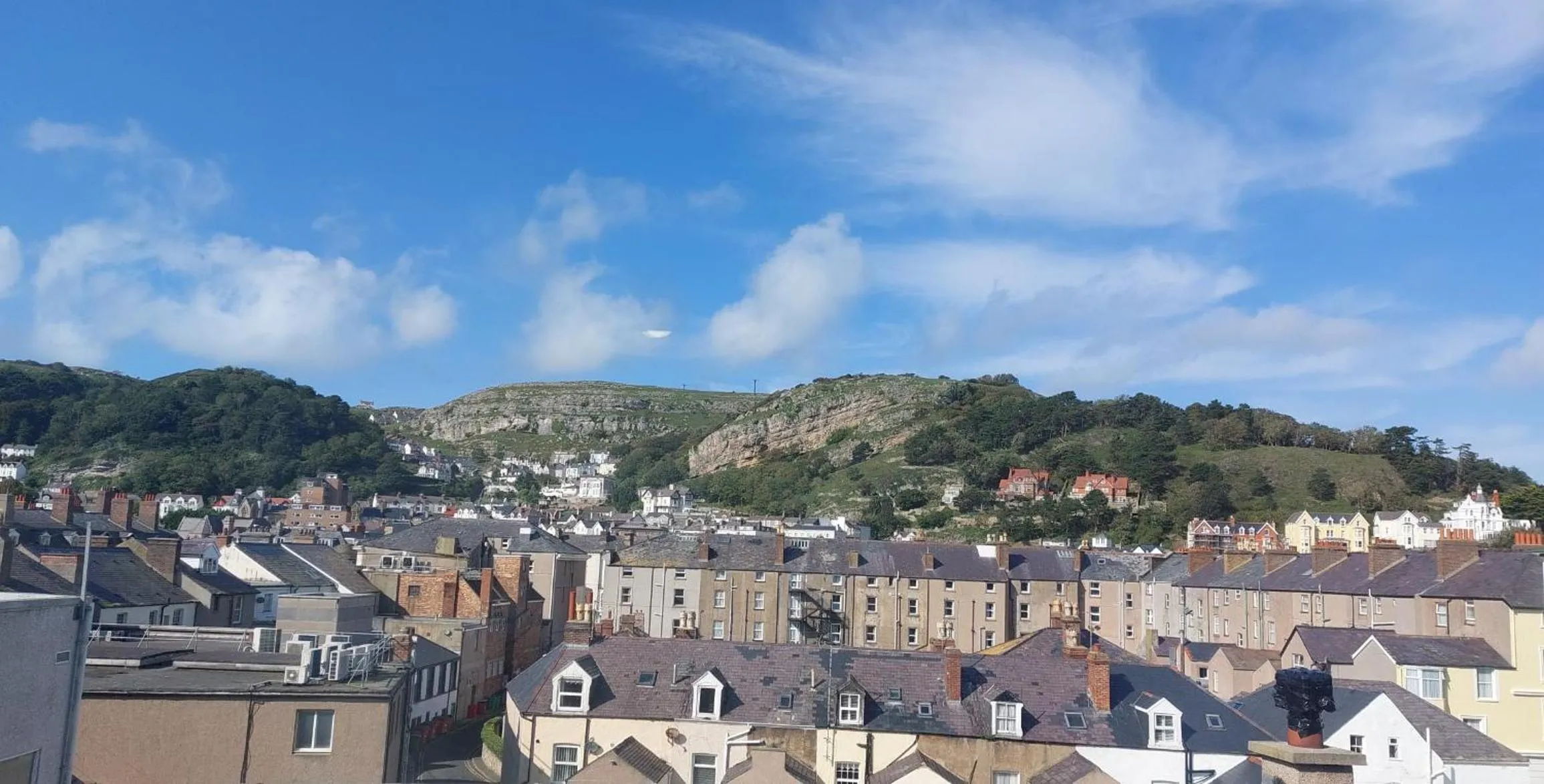 Mountain view in White Heather Hotel