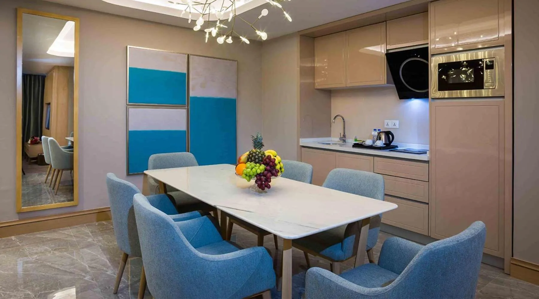 Kitchen or kitchenette in Boudl Al Olaya