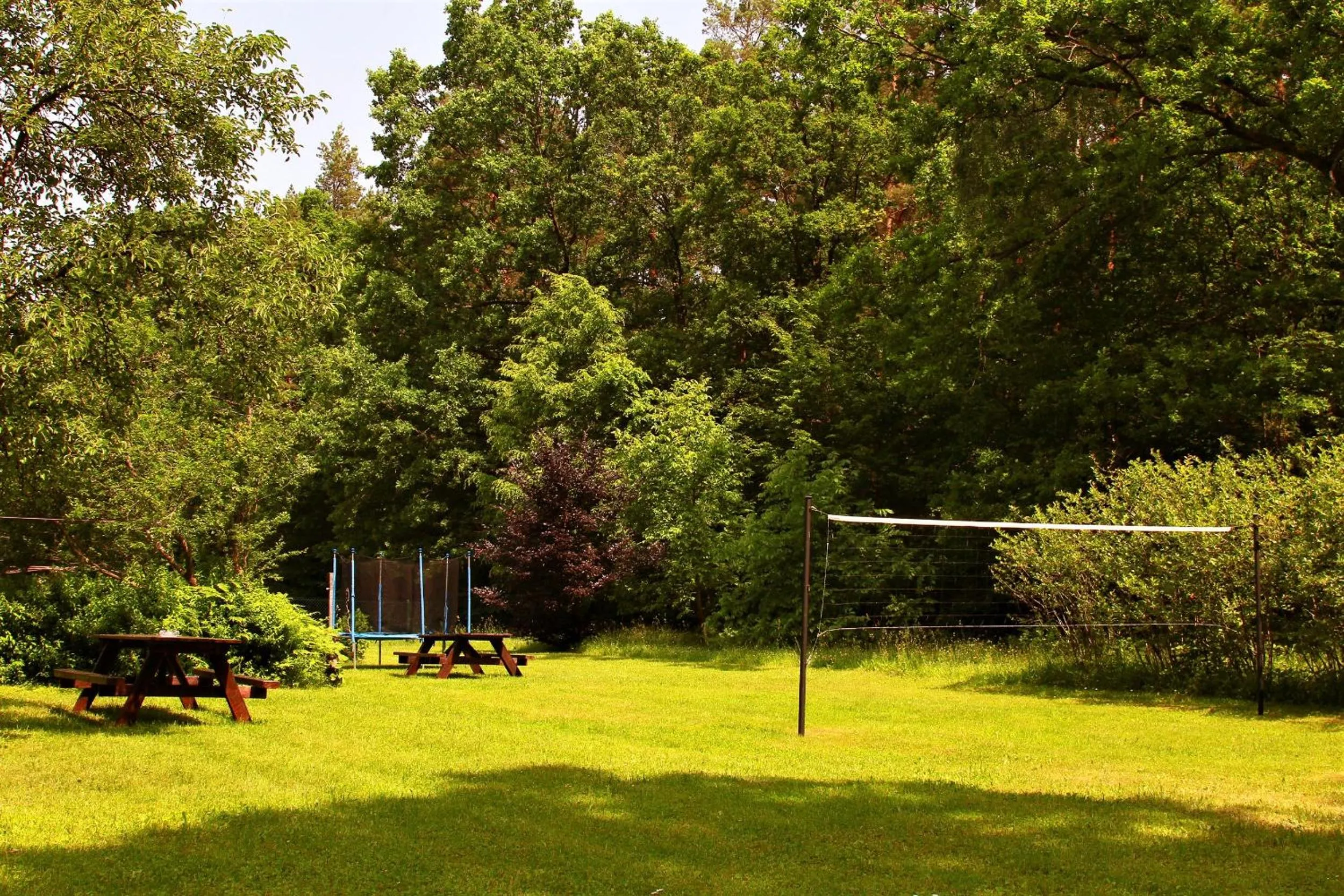 Garden in Białowieska Leśniczówka "U Jasia i Małgosi"