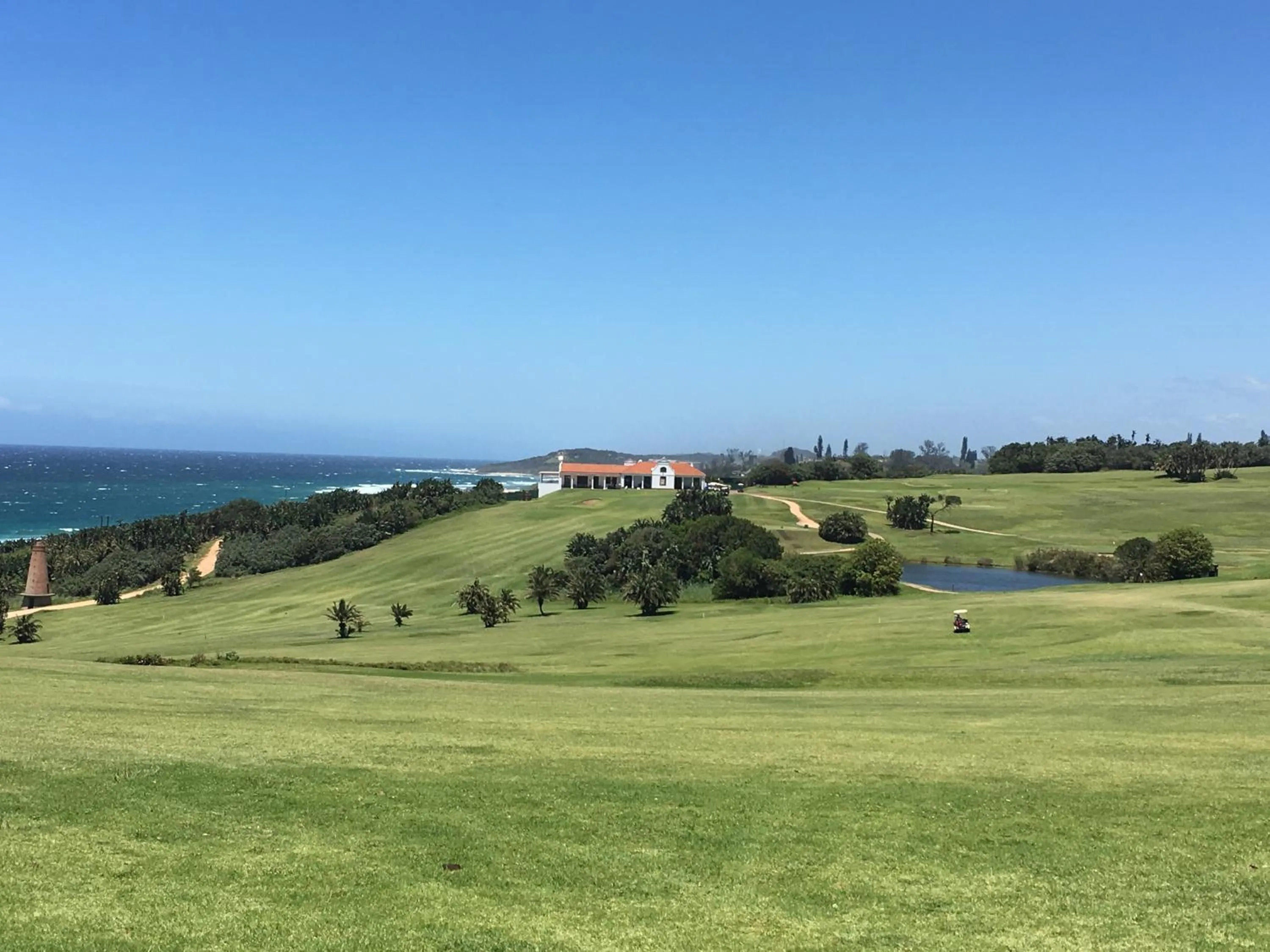 Golfcourse in Bare Feet Retreat B&B