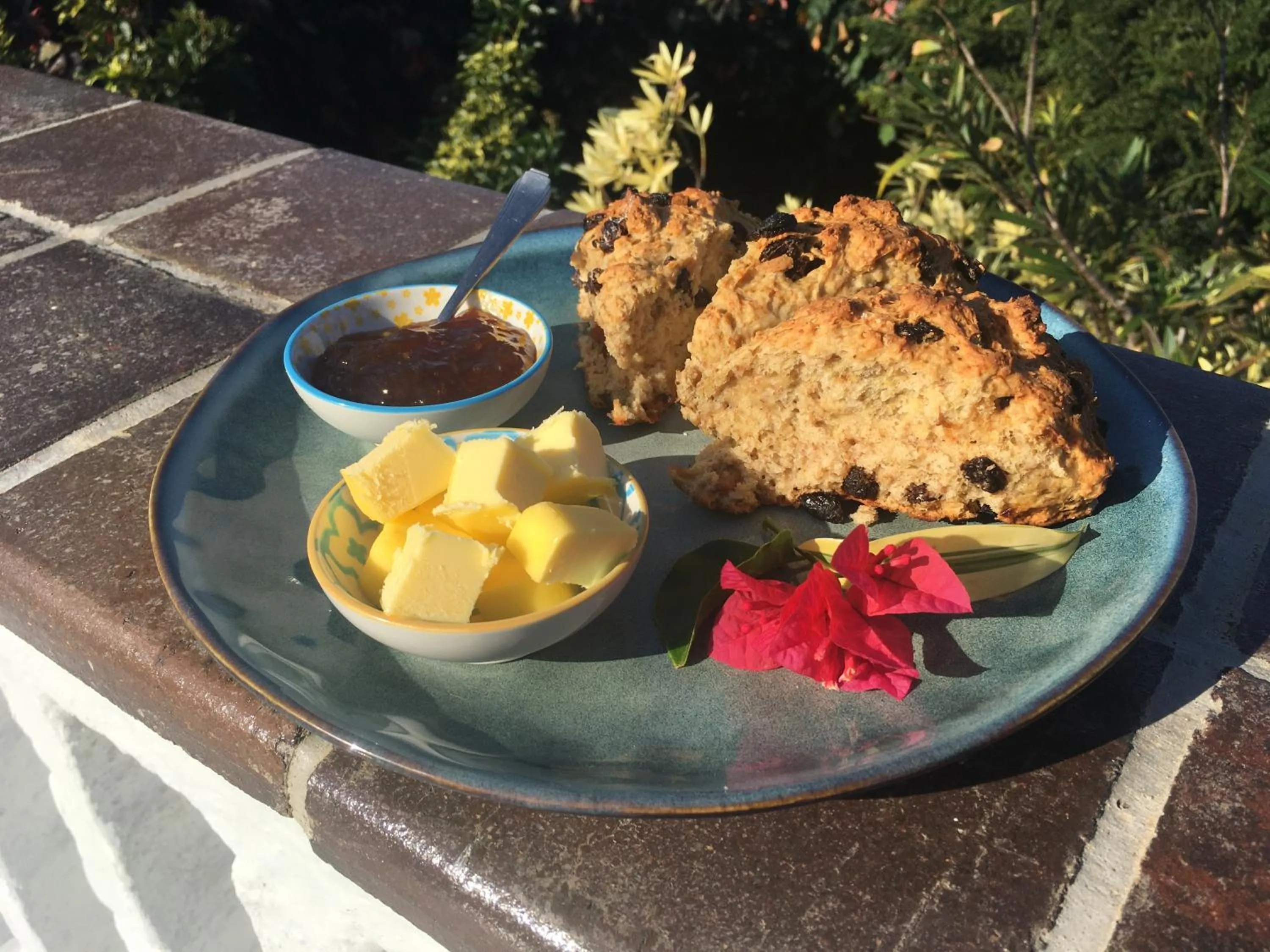 Food close-up in Bare Feet Retreat B&B