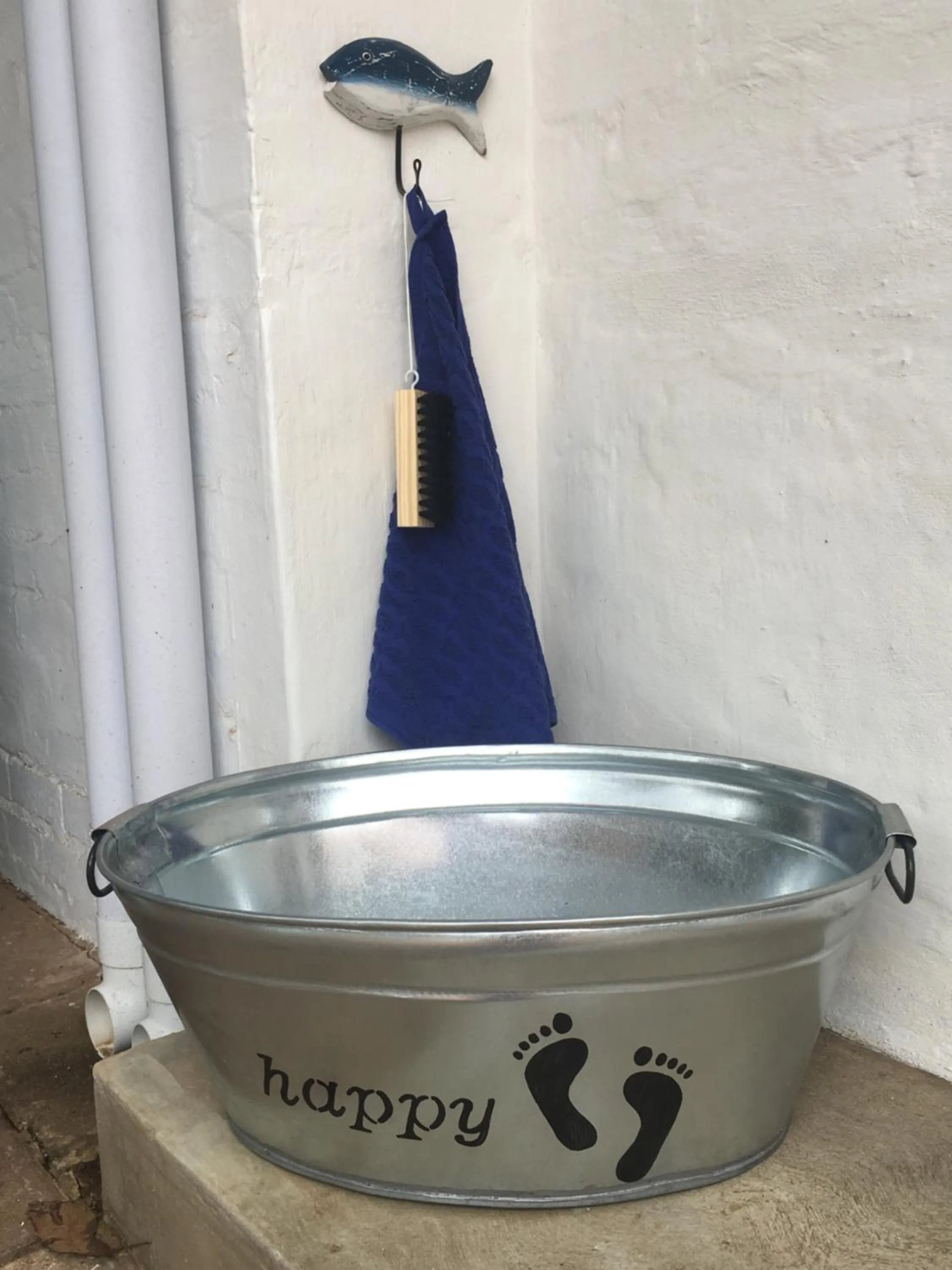 Decorative detail in Bare Feet Retreat B&B