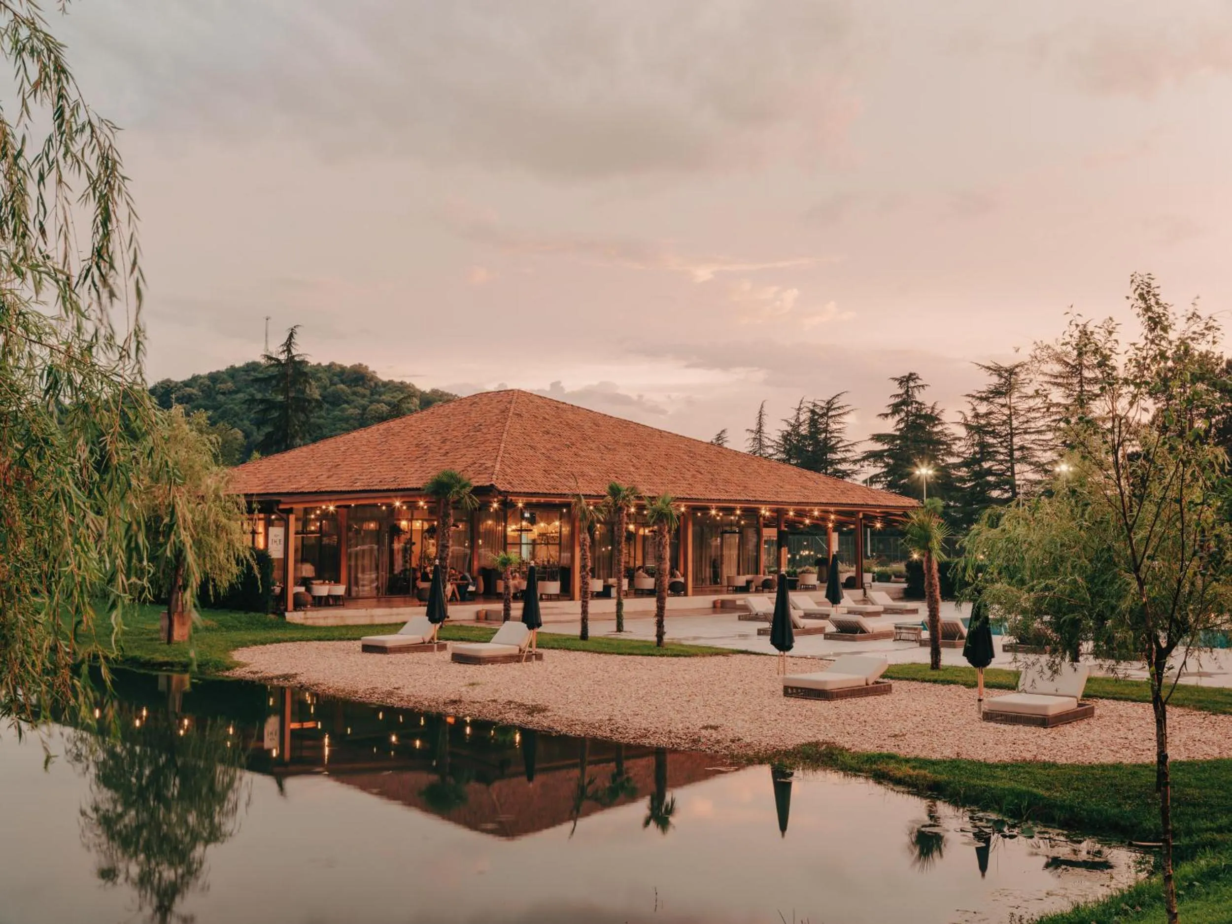 Restaurant/places to eat in Lopota Lake Resort & Spa