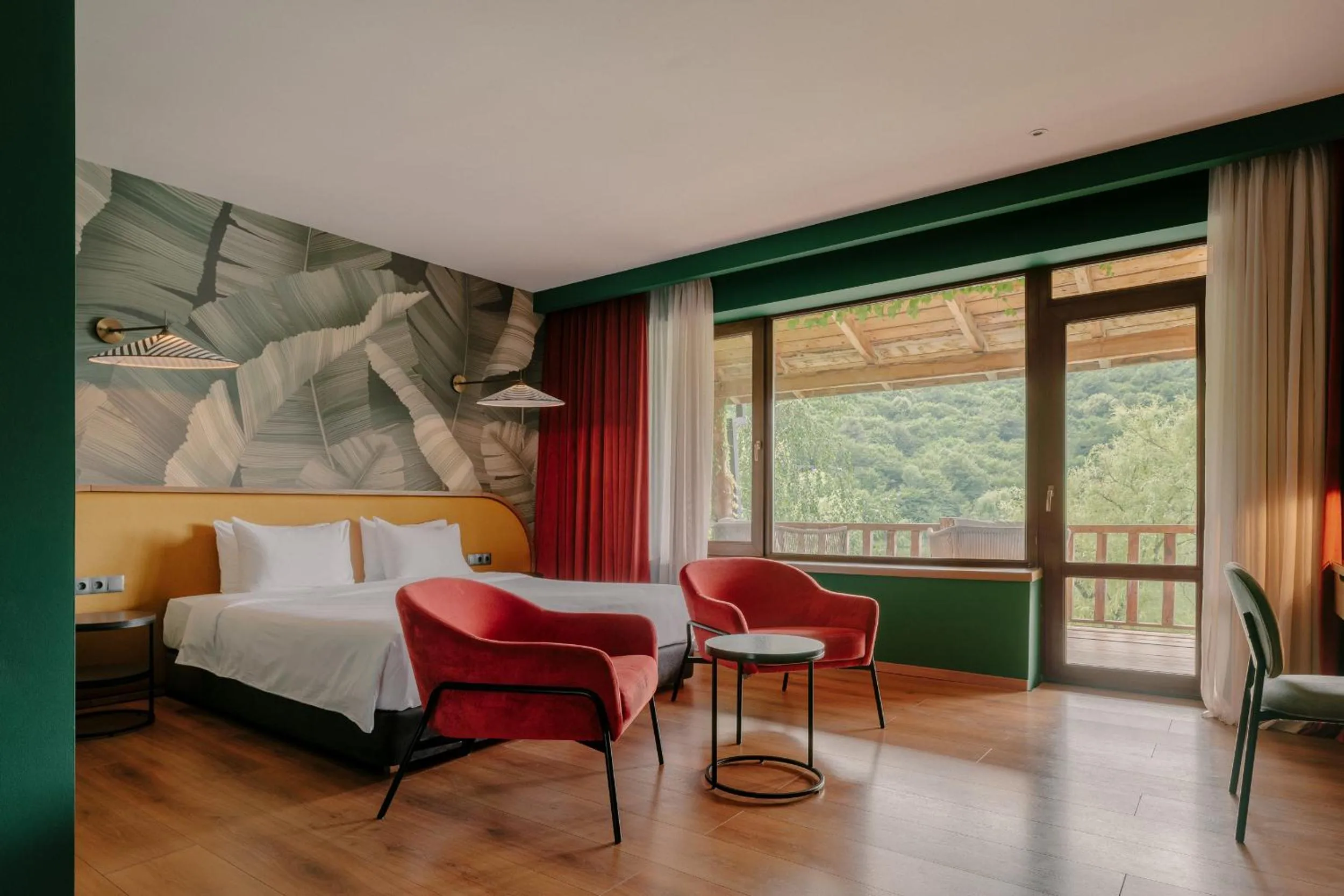 Bedroom, Bed in Lopota Lake Resort & Spa