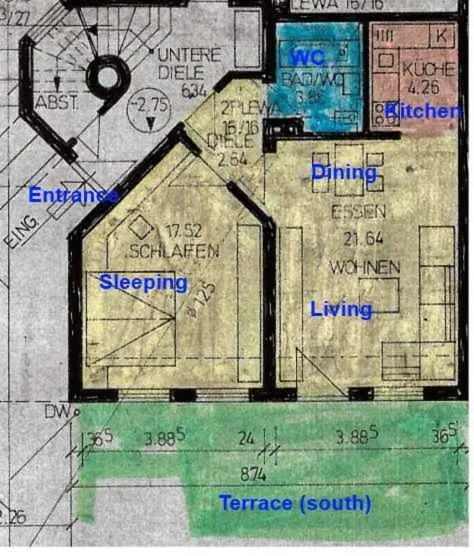 Sonnige EG_Wohnung mit Garten Terr
