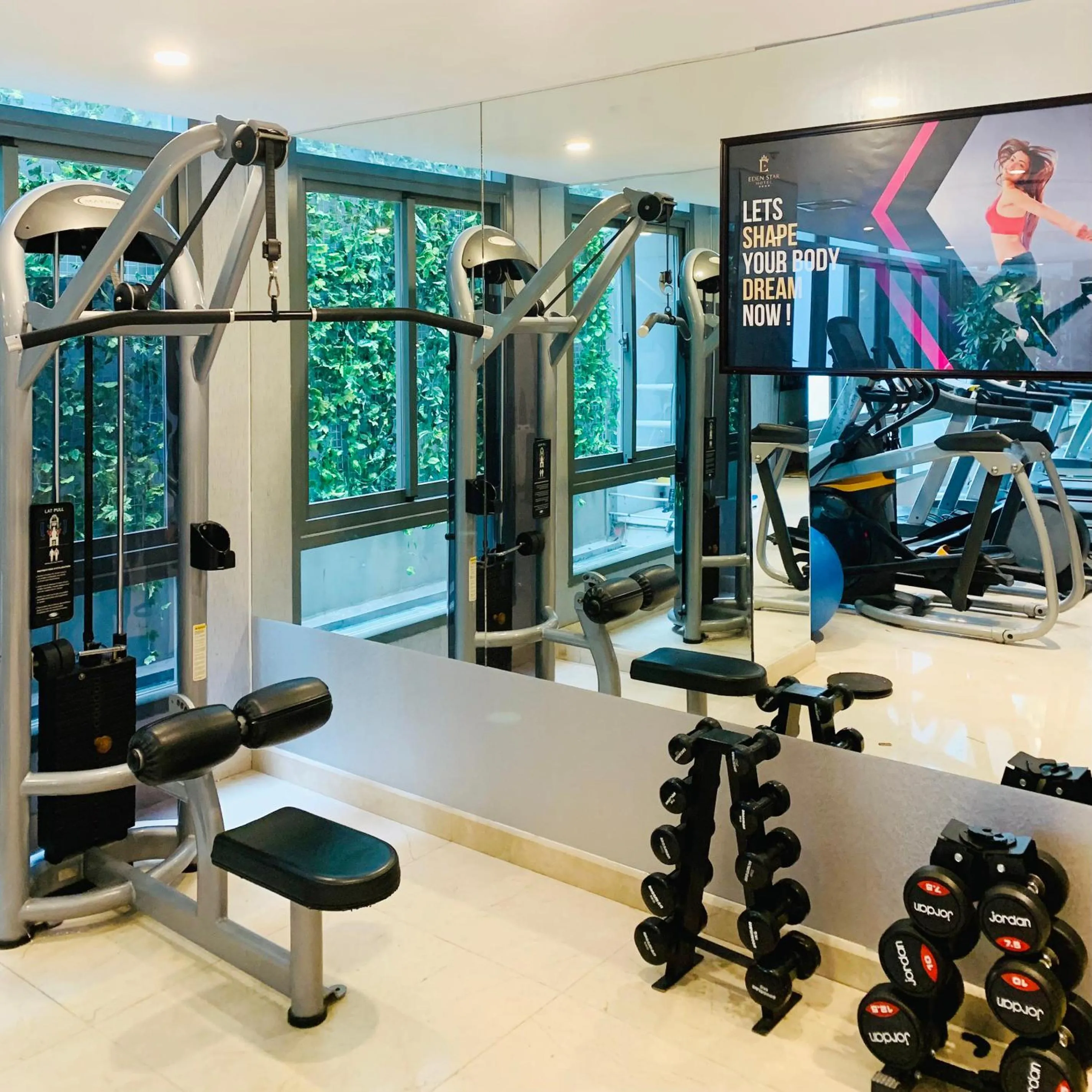 Property building in Eden Star Saigon Hotel