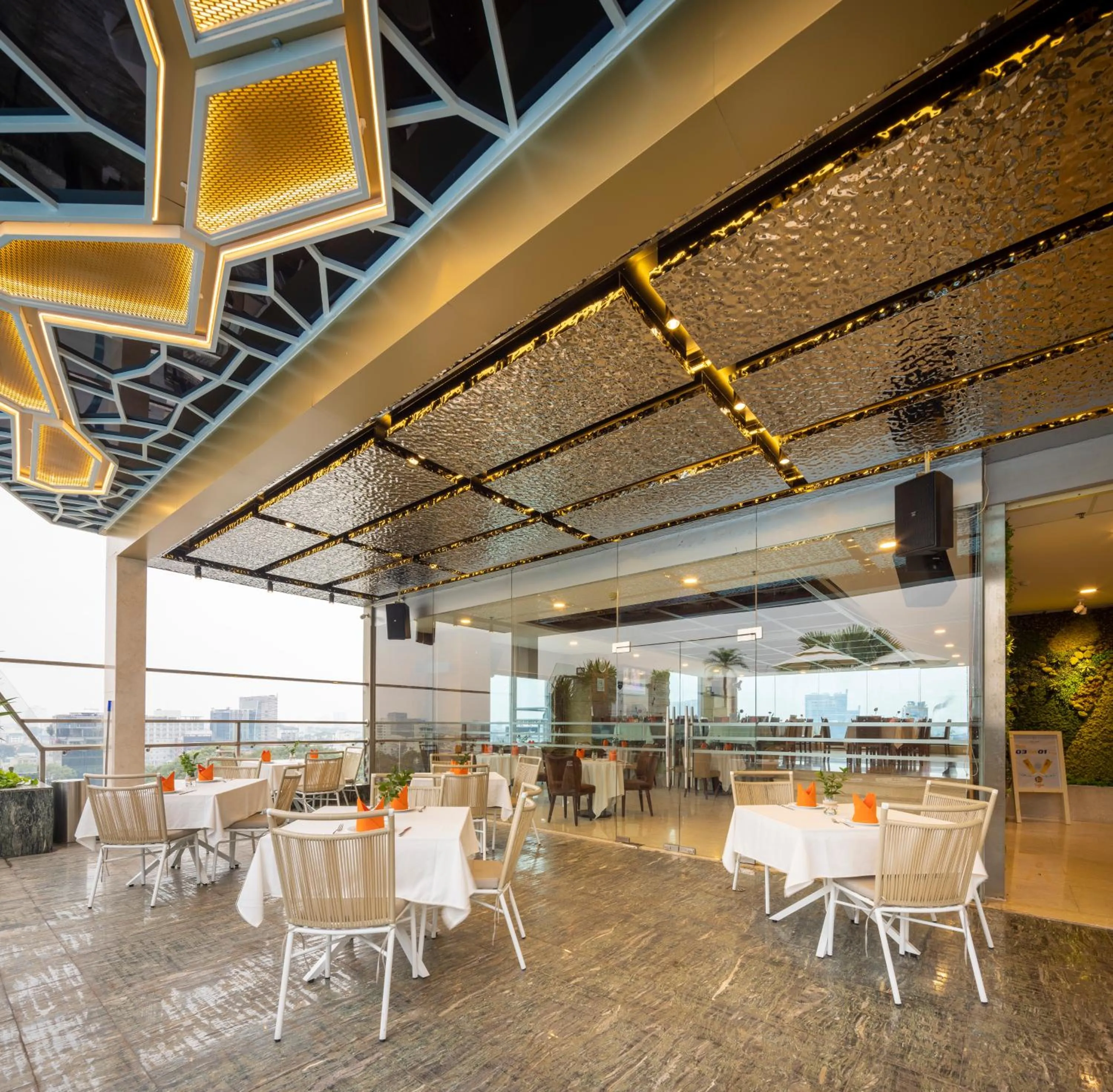 Restaurant/places to eat in Eden Star Saigon Hotel