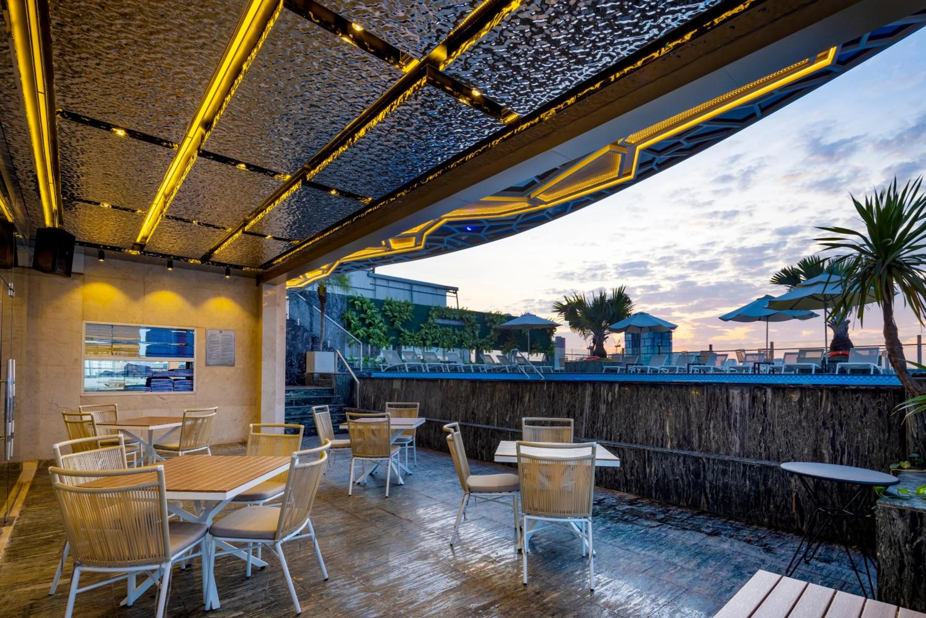 Swimming pool in Eden Star Saigon Hotel