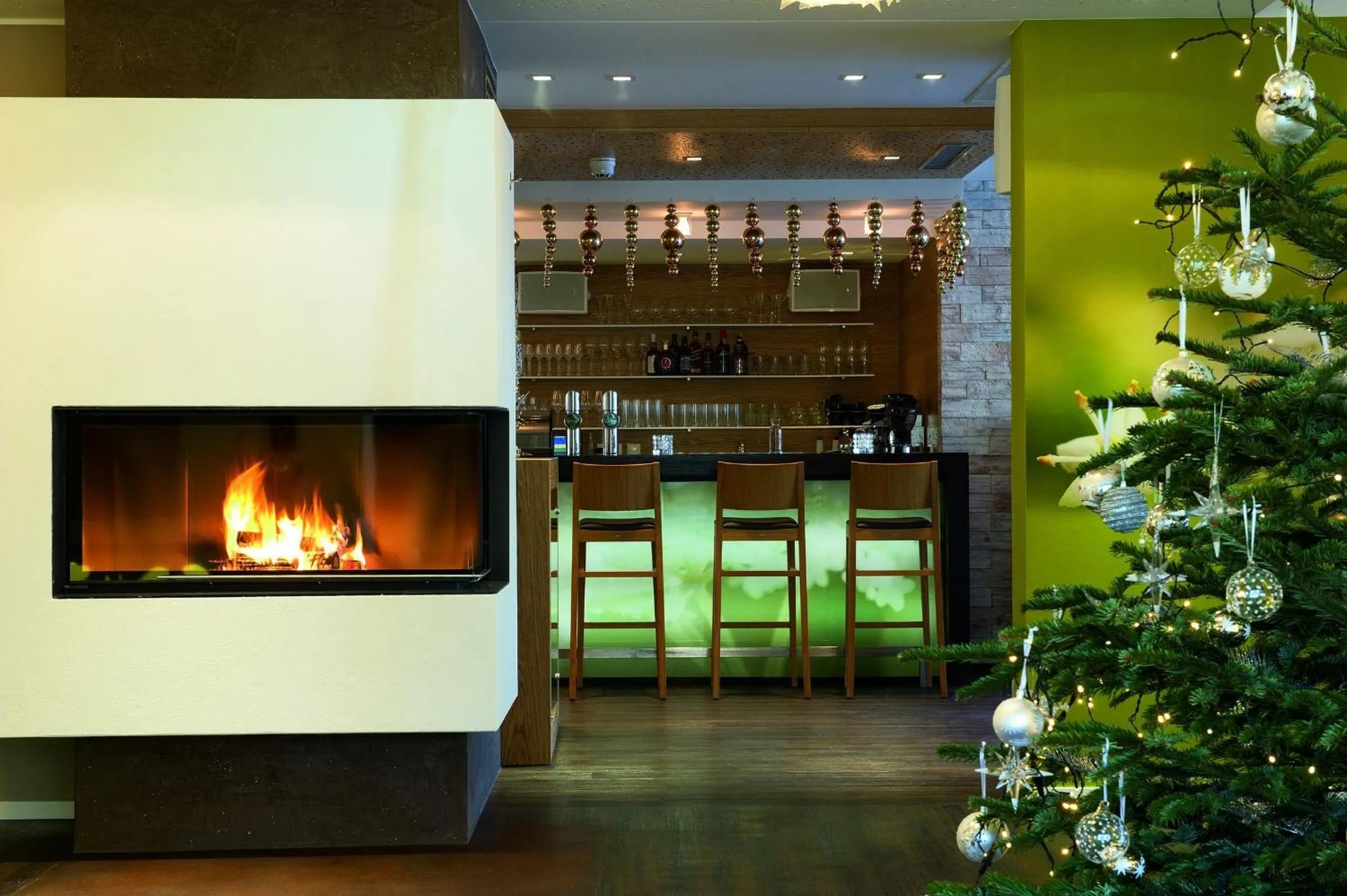 Lounge or bar in Hotel Holunderhof