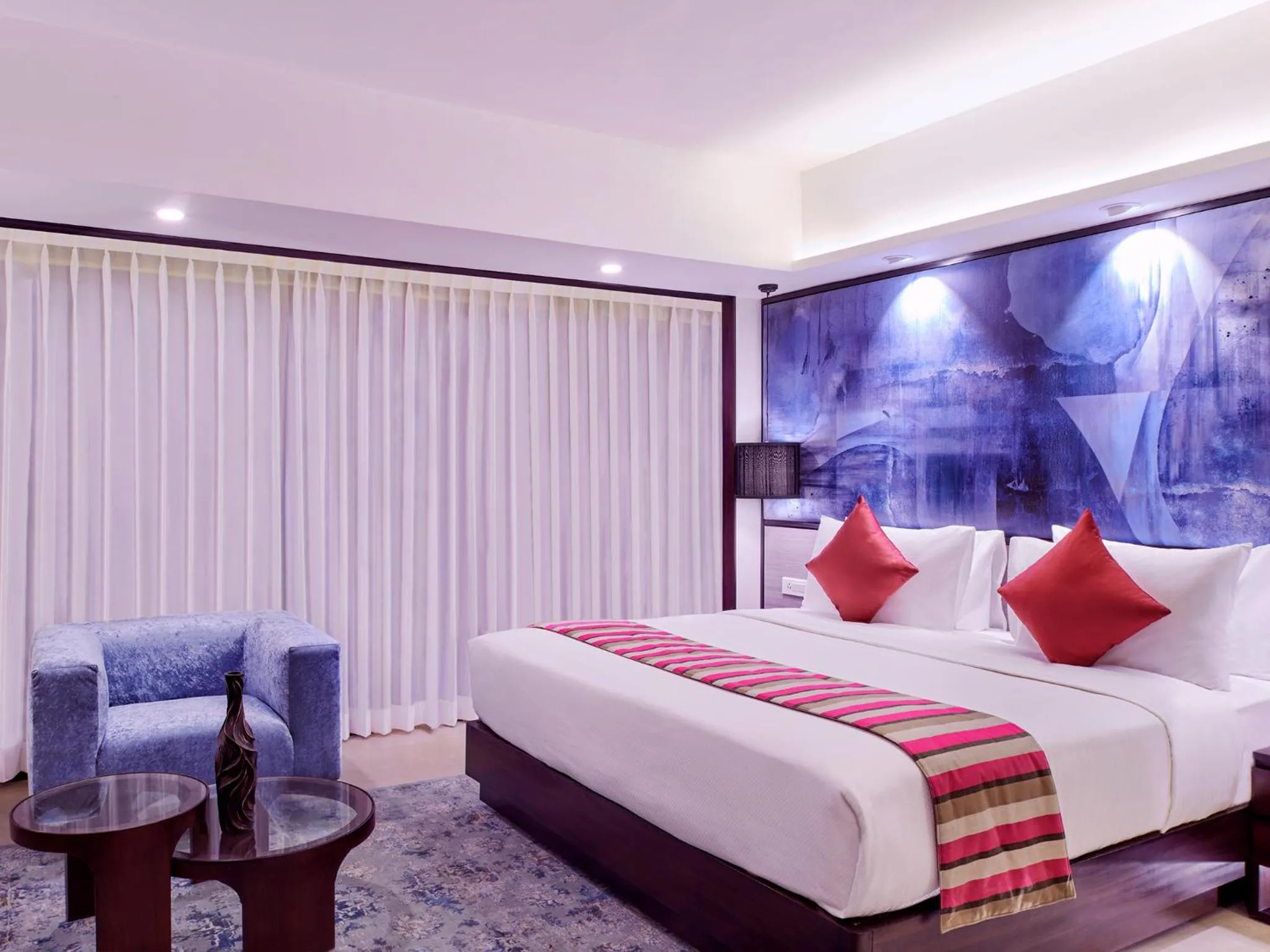 Bedroom, Bed in Vivanta Kathmandu