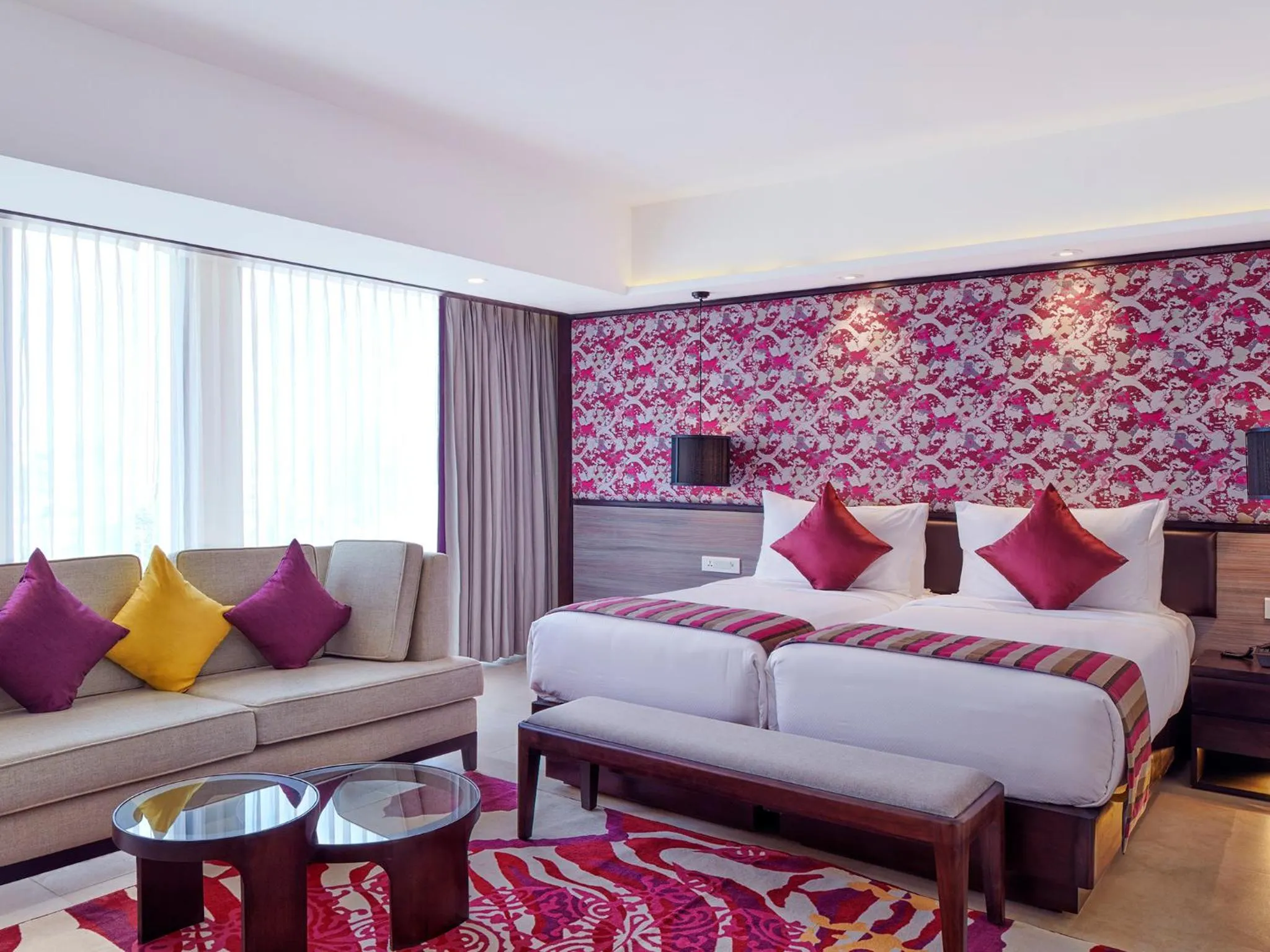 Living room, Bed in Vivanta Kathmandu