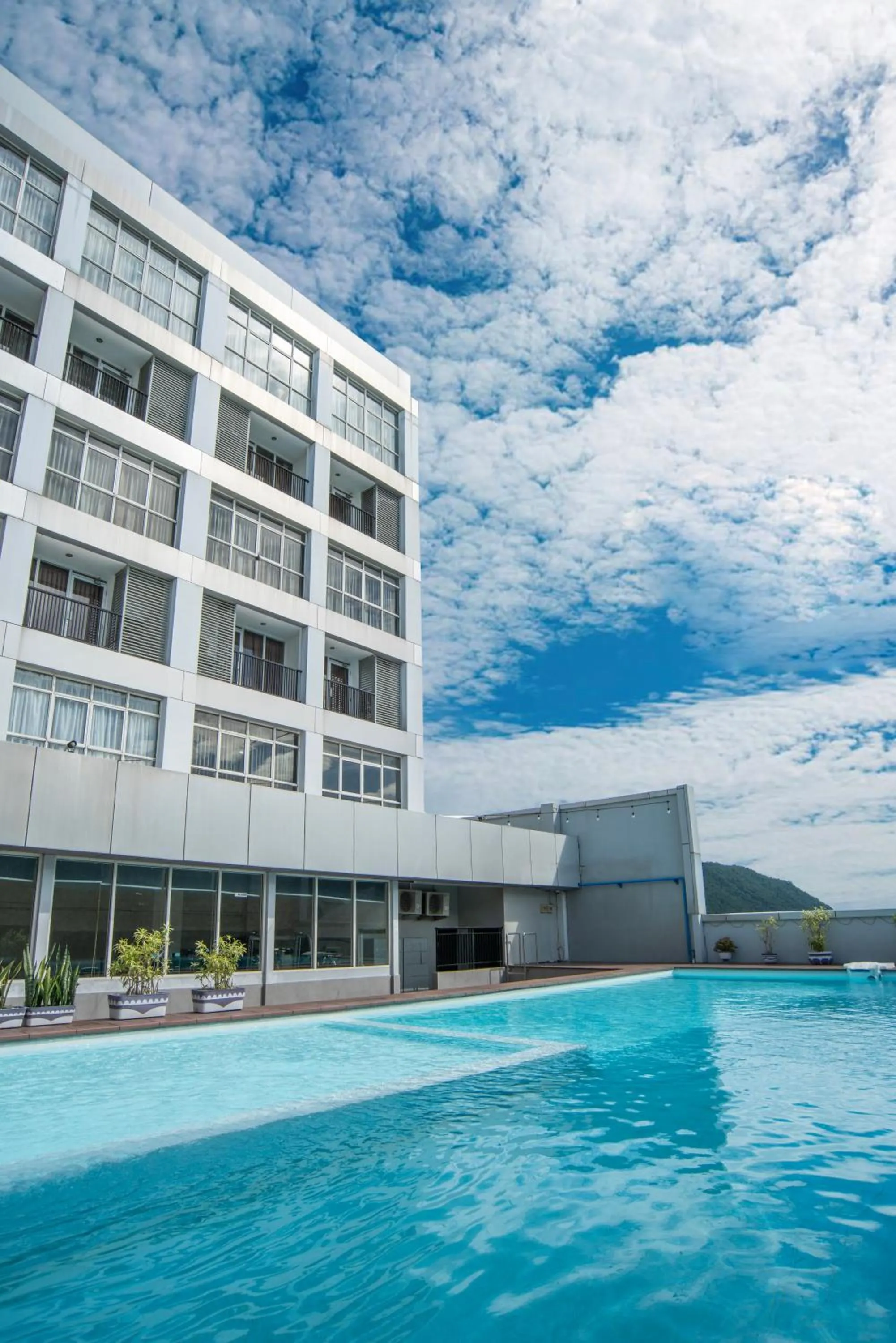 Swimming Pool in Maqna Hotel By Prasanthi