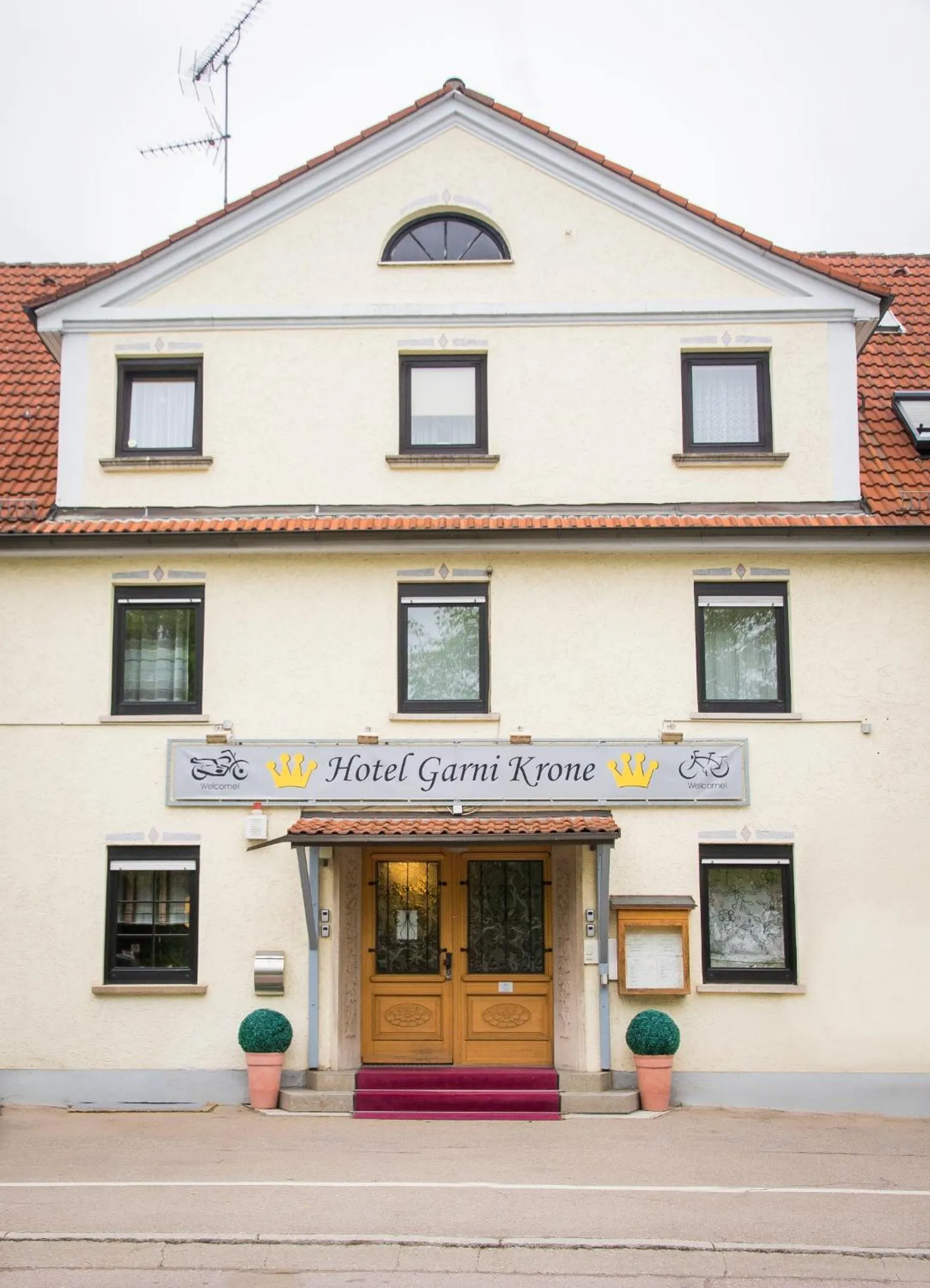 Facade/entrance in Hotel Garni Krone