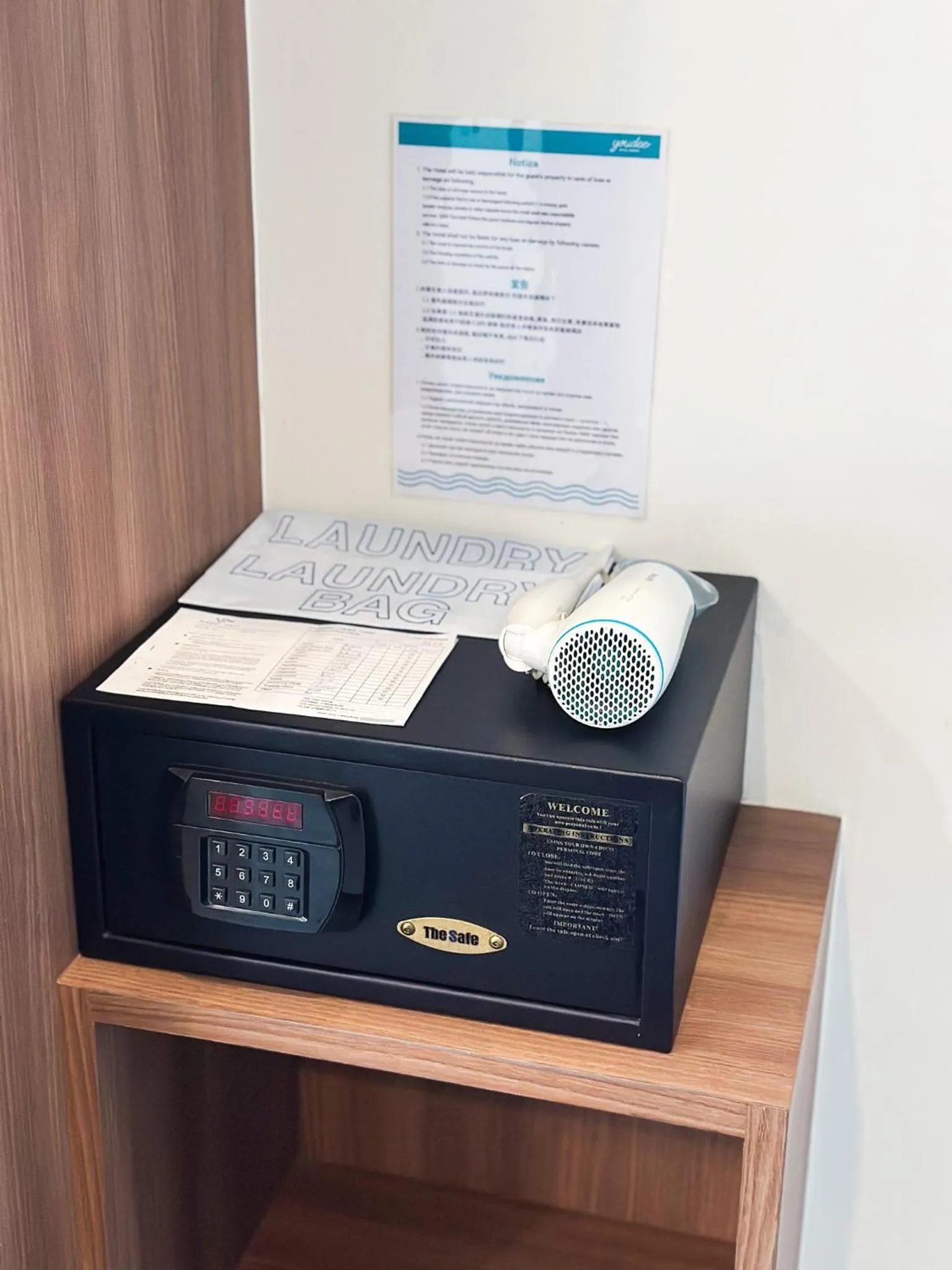 hair dryier in YouDee Hotel Patong - formerly Meir Jarr Hotel Patong