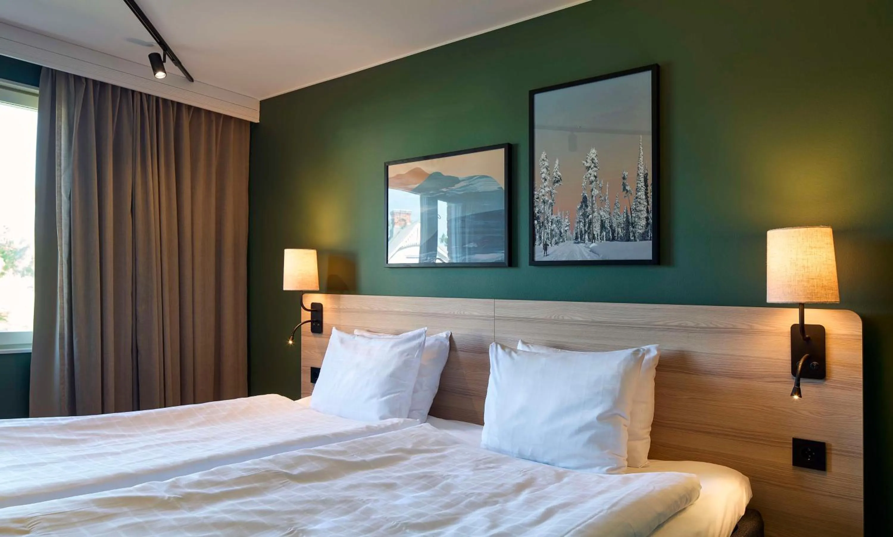 Bedroom, Bed in Scandic Bollnäs