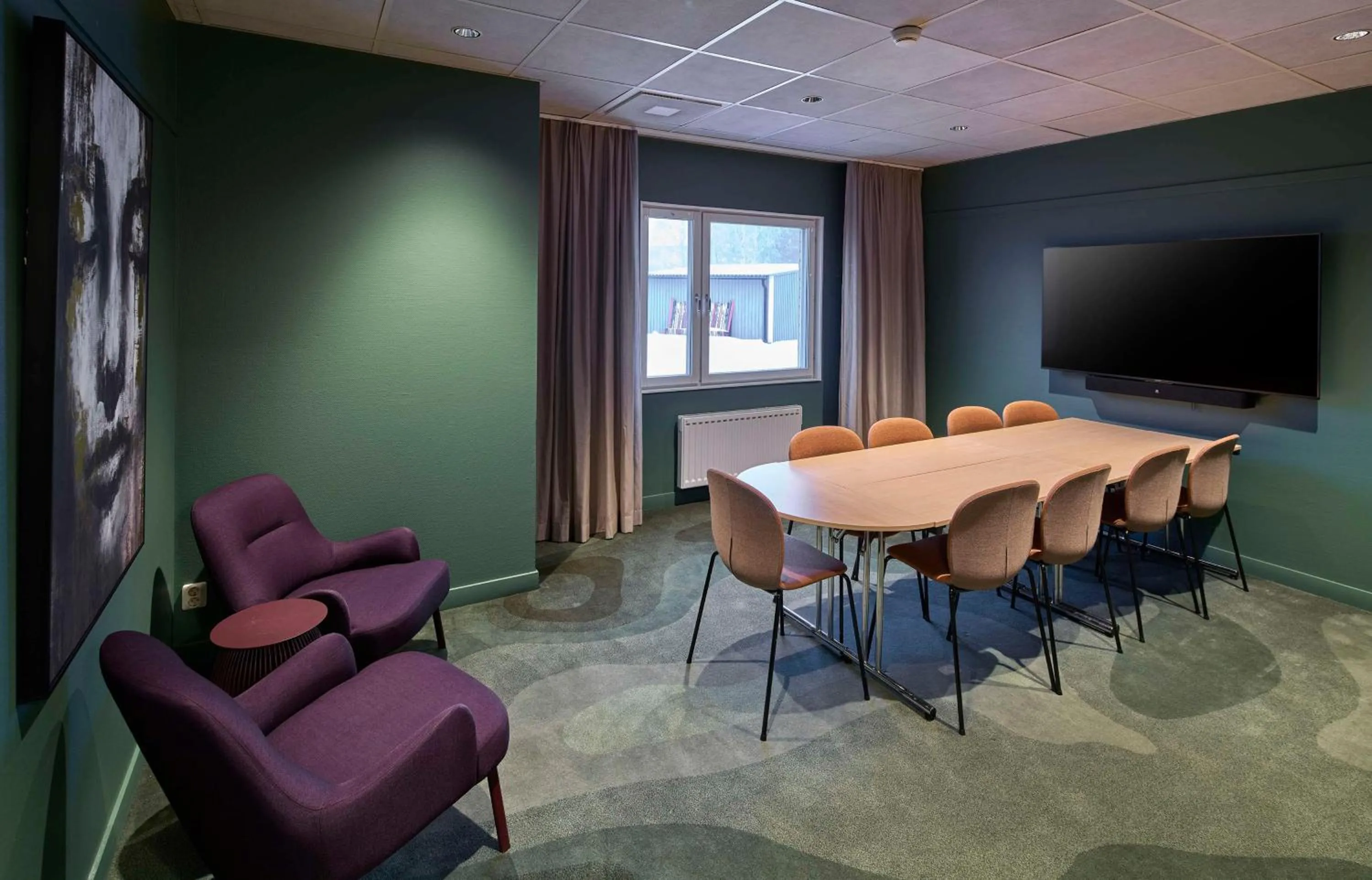 Meeting/conference room in Scandic Bollnäs
