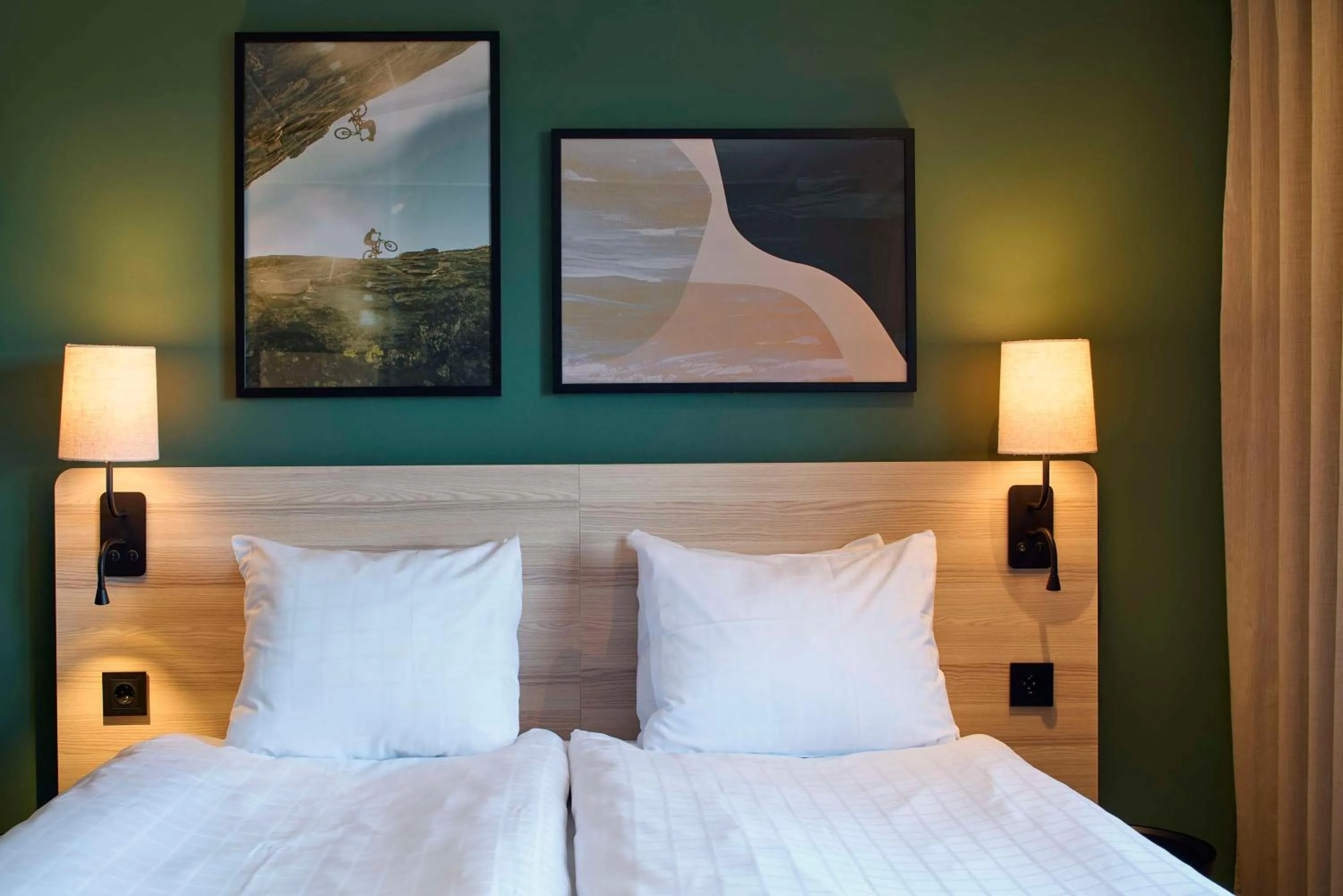 Bedroom, Bed in Scandic Bollnäs