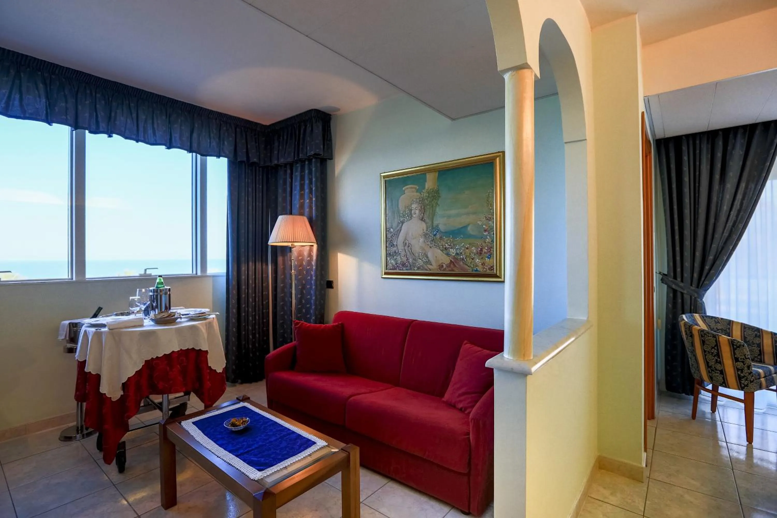 Living room in Hotel Ambassador