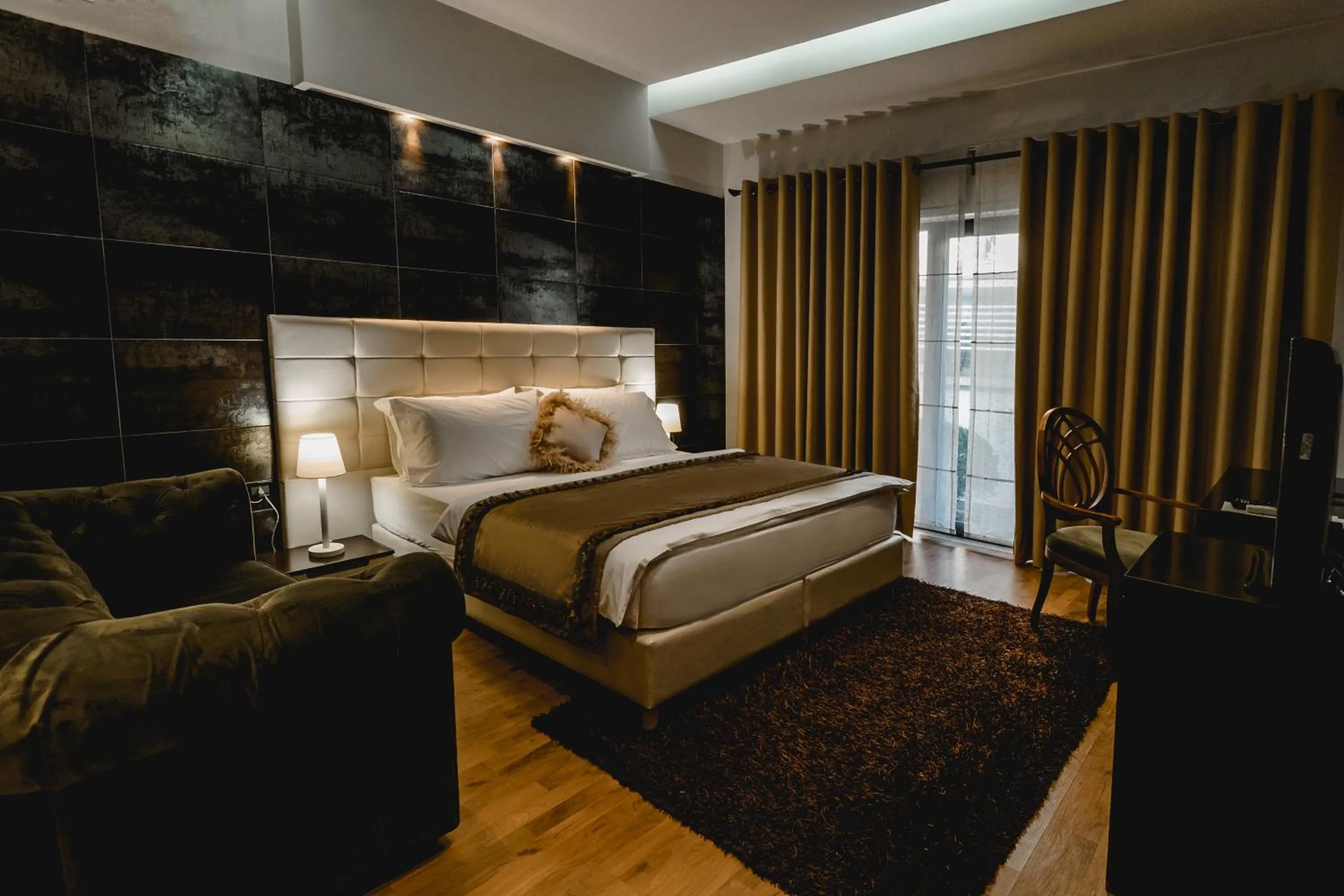 Bed in Green House Hotel & Restaurant