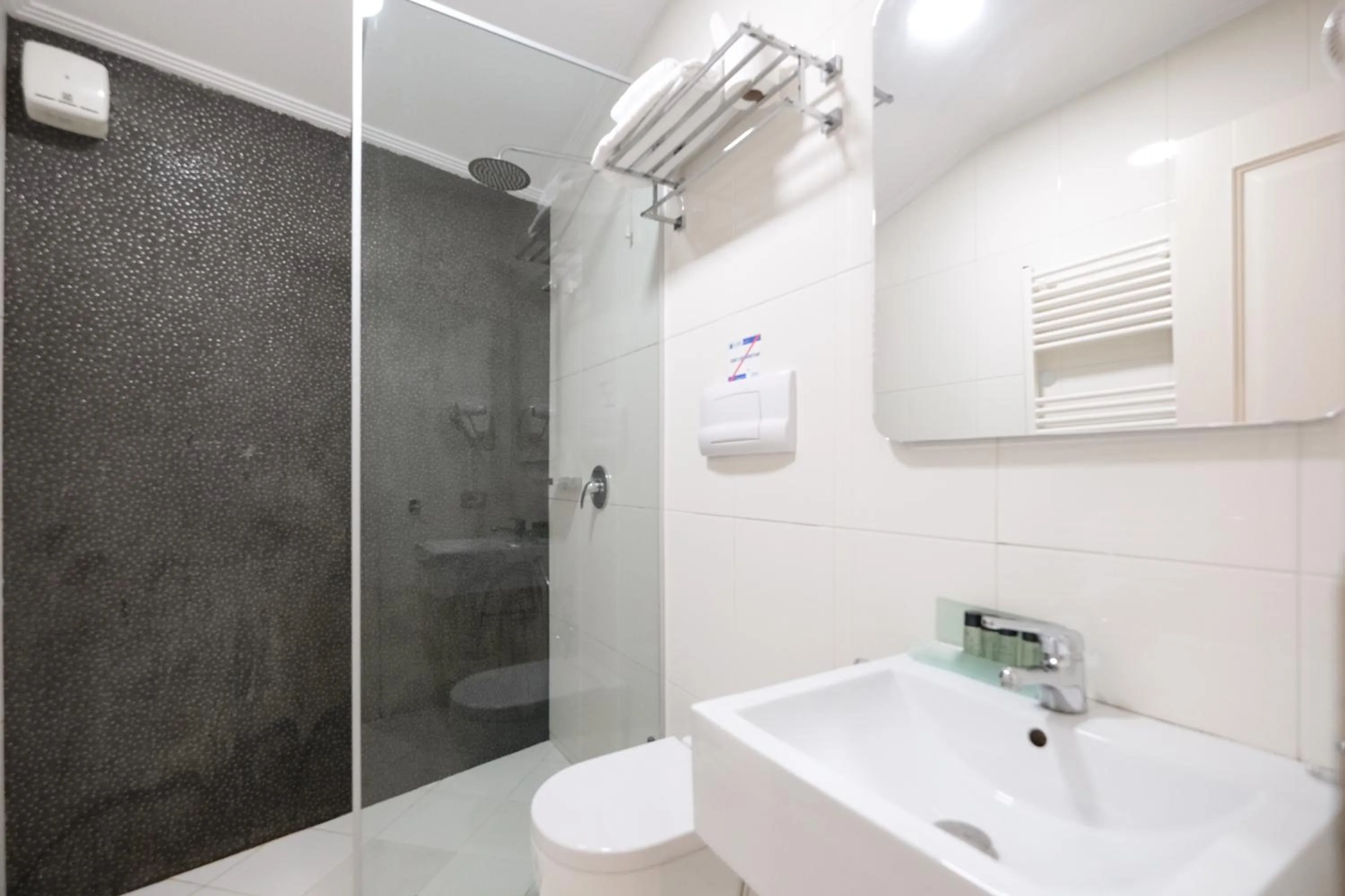 Shower in Golden City Hotel , Tirana