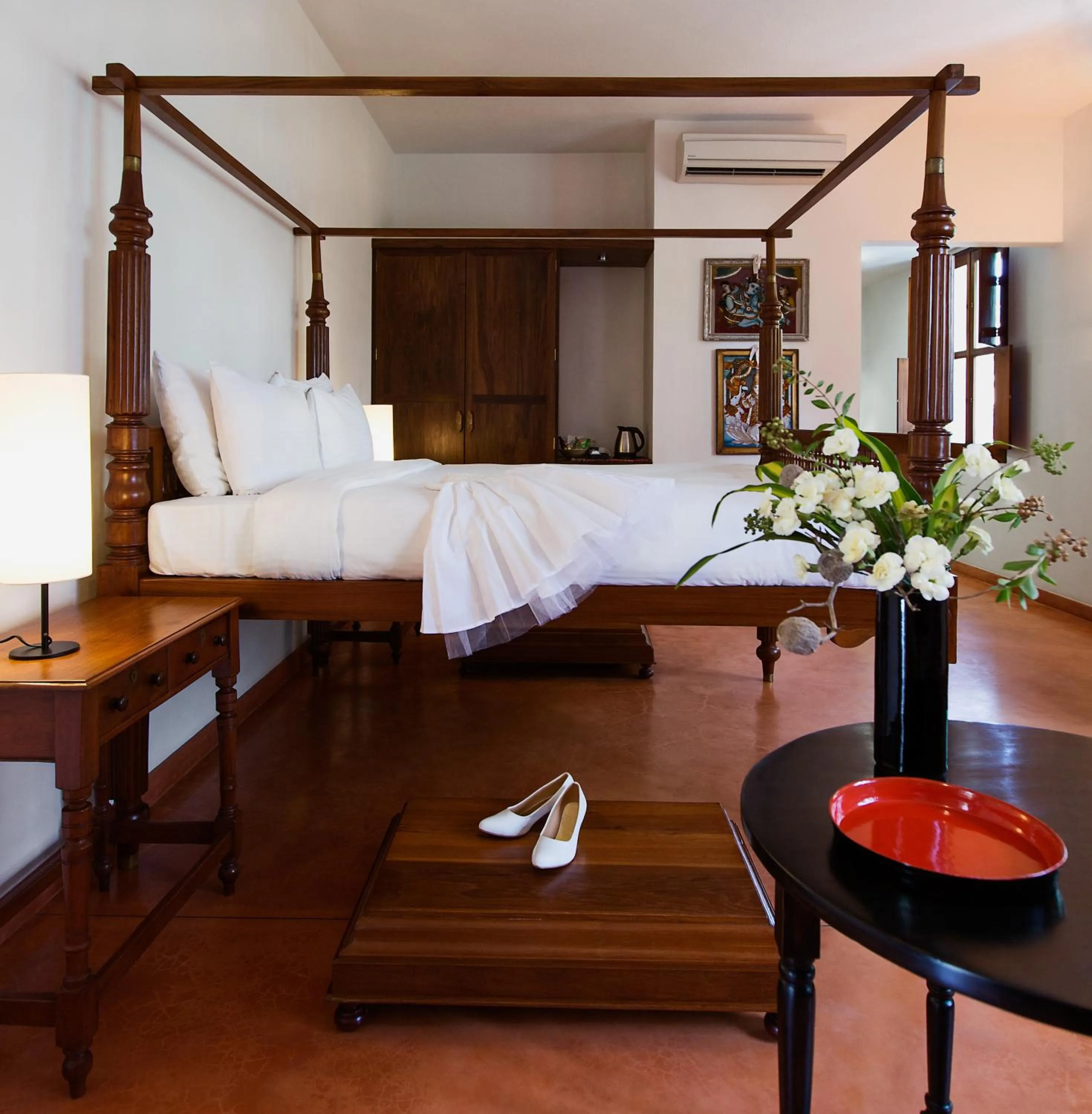 Photo of the whole room, Bed in Villa Shanti - Heritage Hotel for Foodies