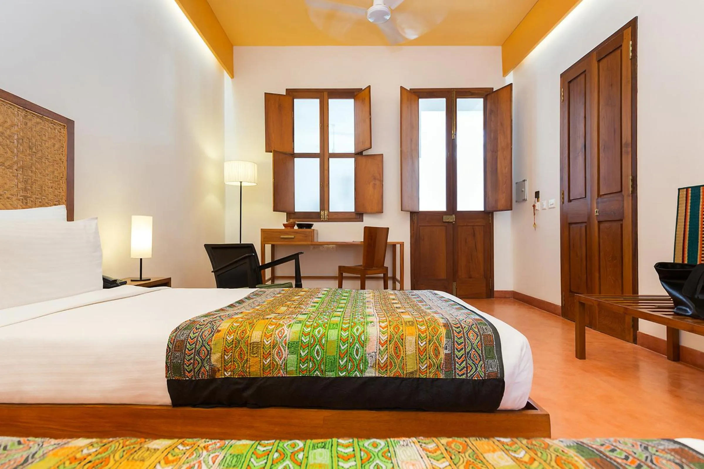 Bed in Villa Shanti - Heritage Hotel for Foodies