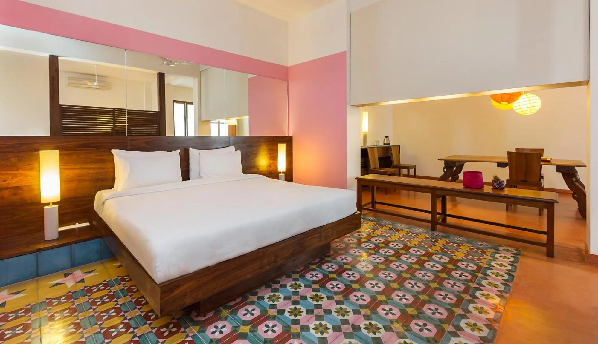 Bedroom, Bed in Villa Shanti - Heritage Hotel for Foodies