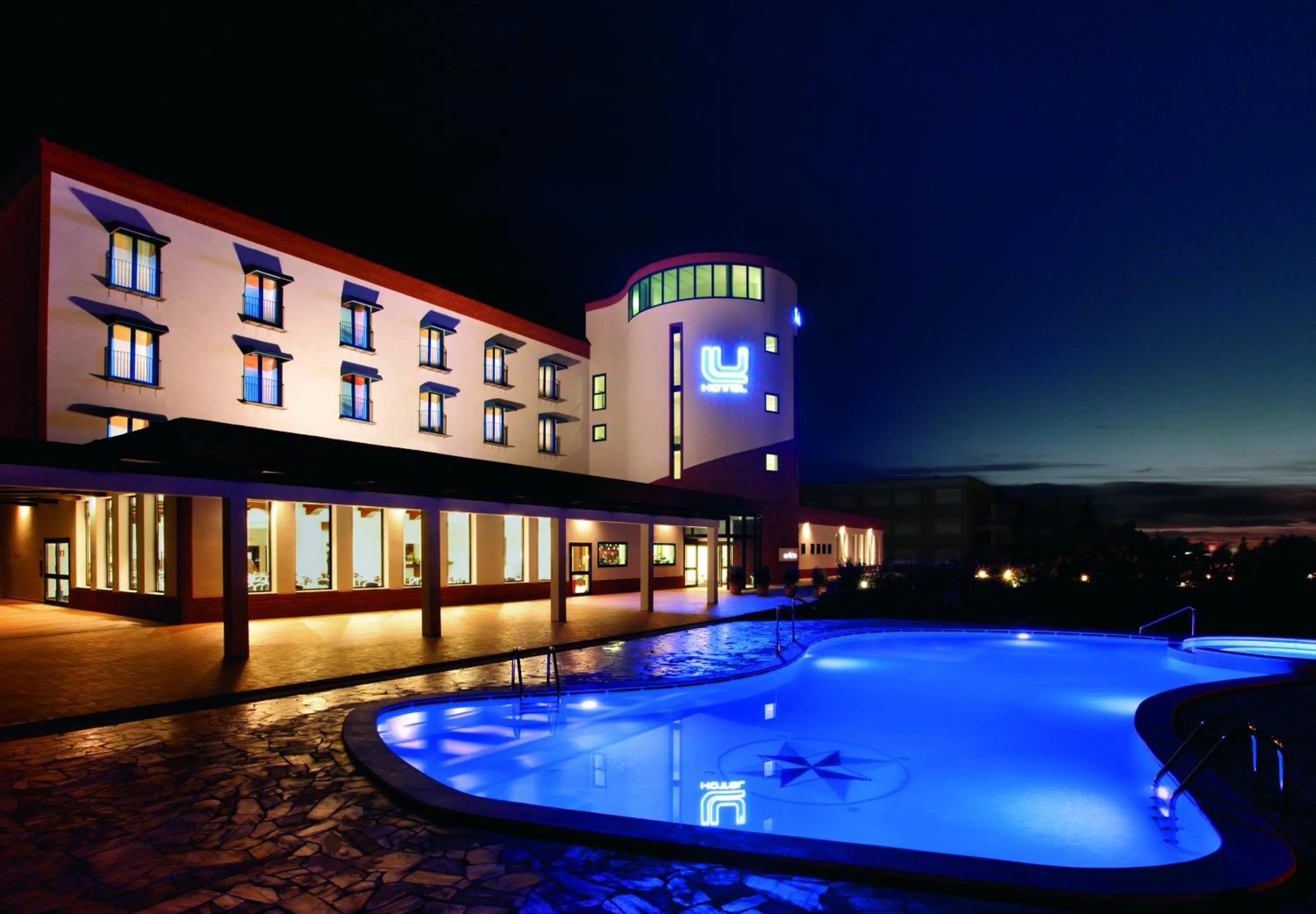 Facade/entrance in Lu' Hotel Carbonia