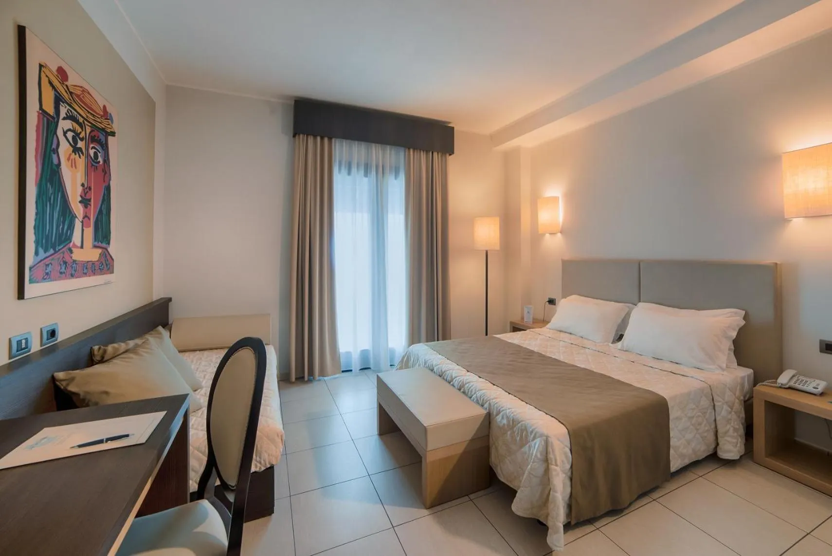 Bed in Lu' Hotel Carbonia