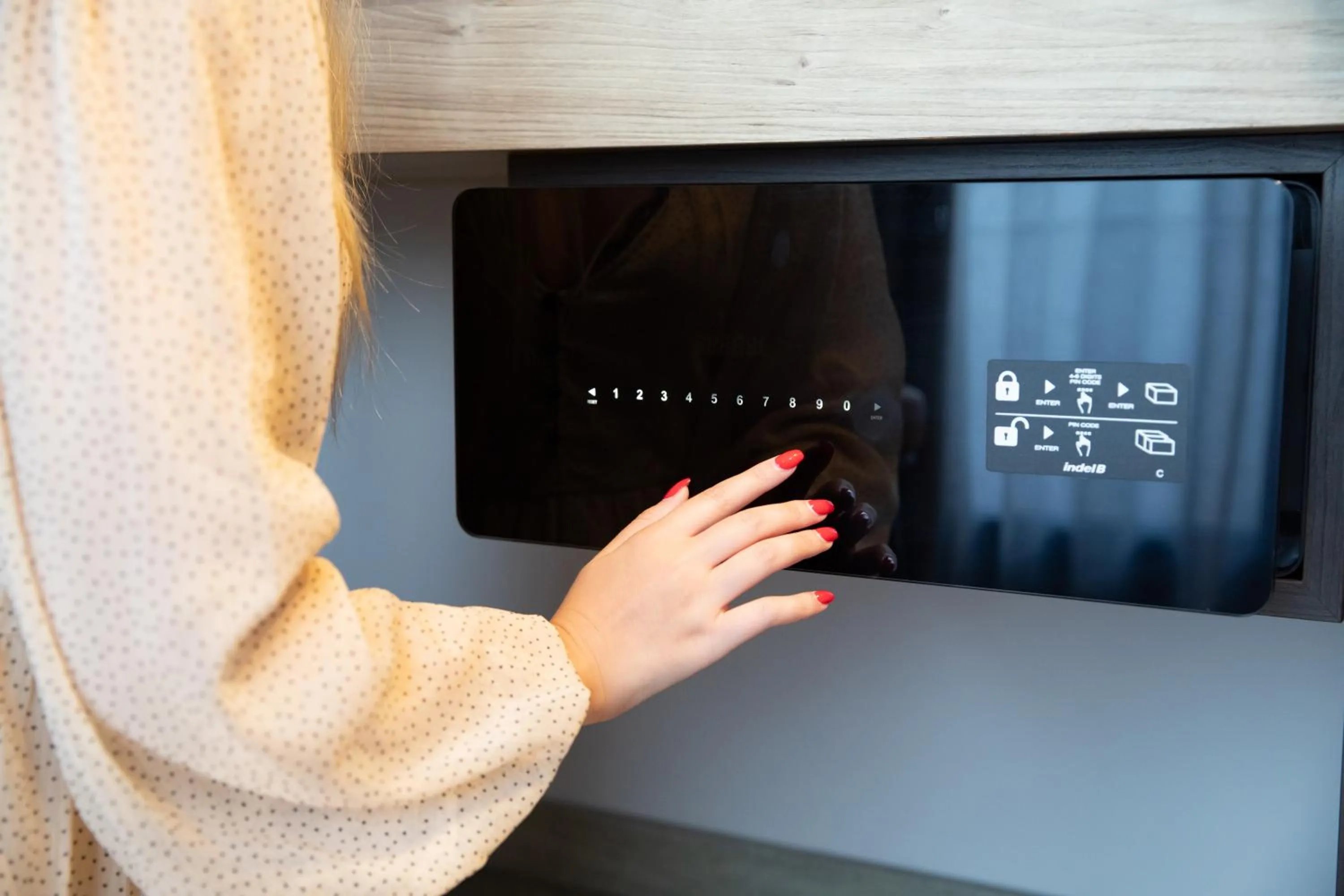 safe in Lu' Hotel Carbonia