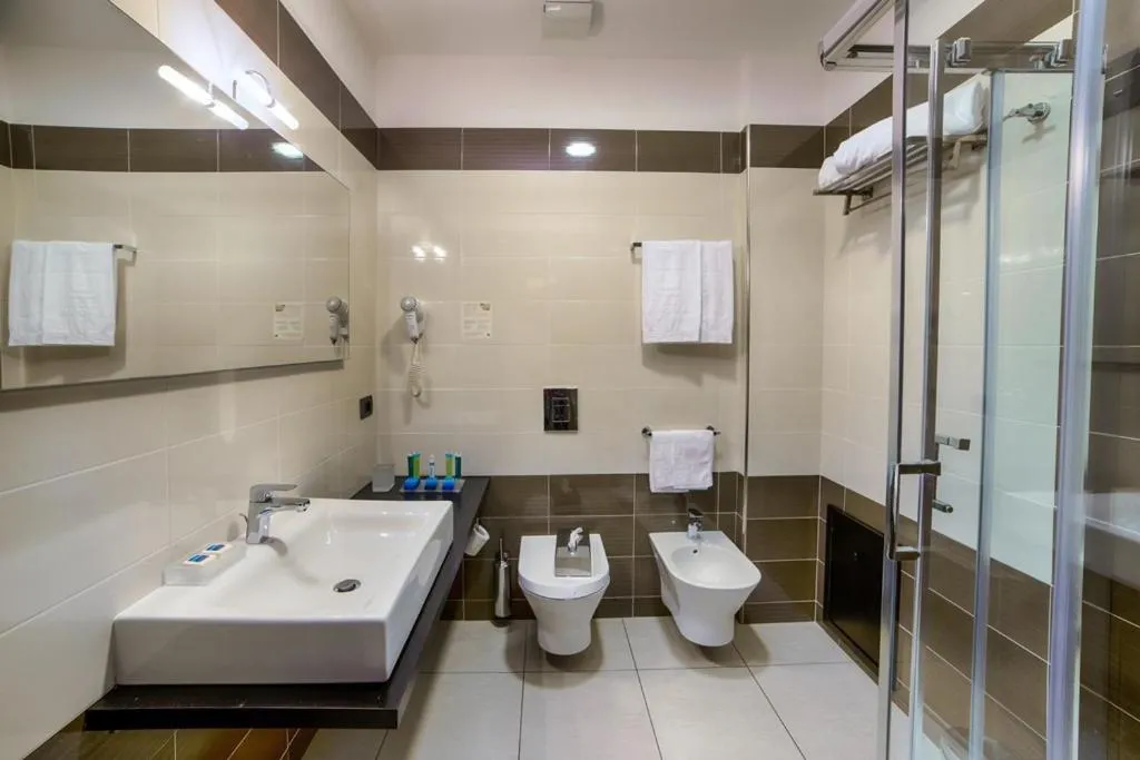 Bathroom in Lu' Hotel Carbonia
