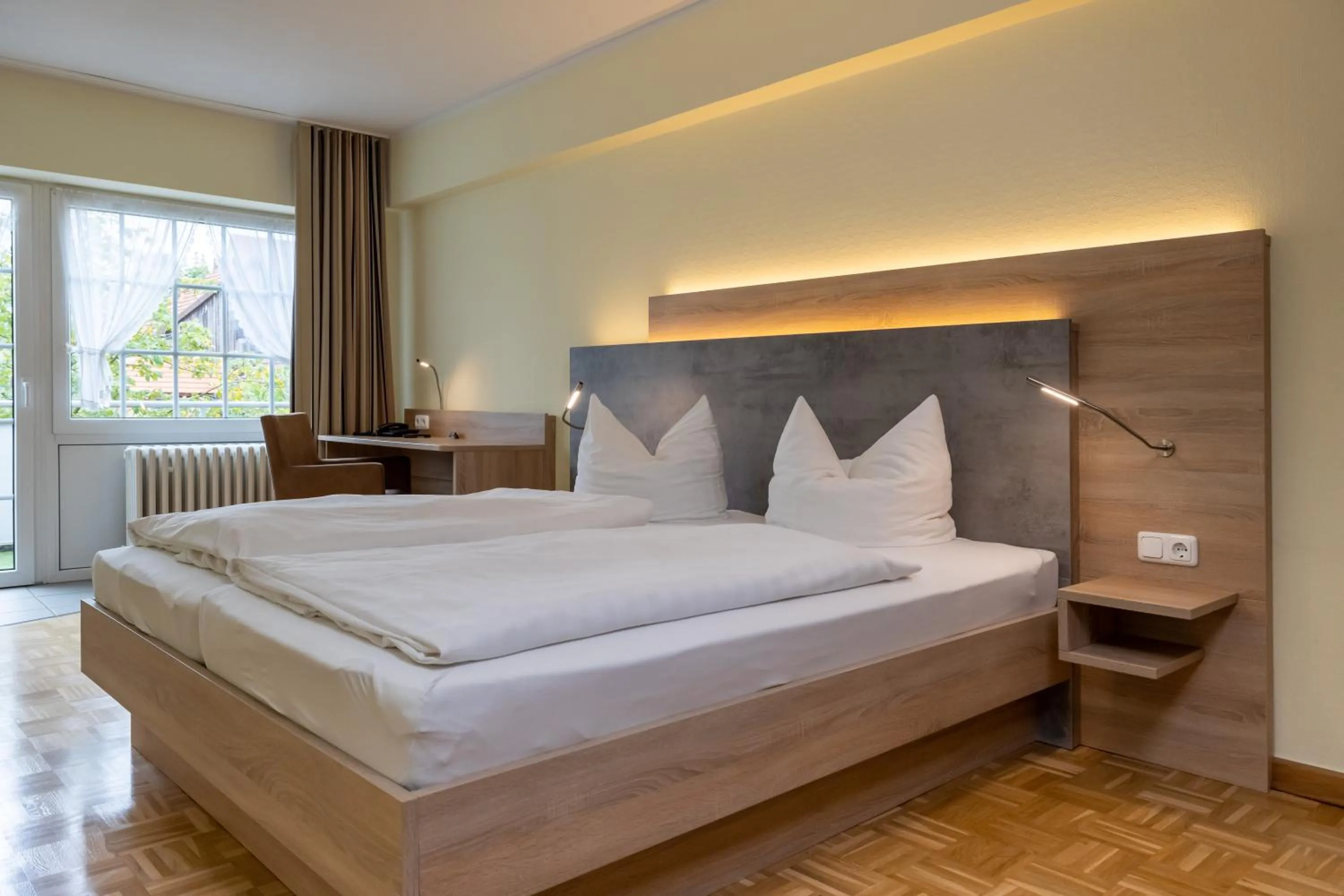 Bed in Hotel-Restaurant Sälzerhof