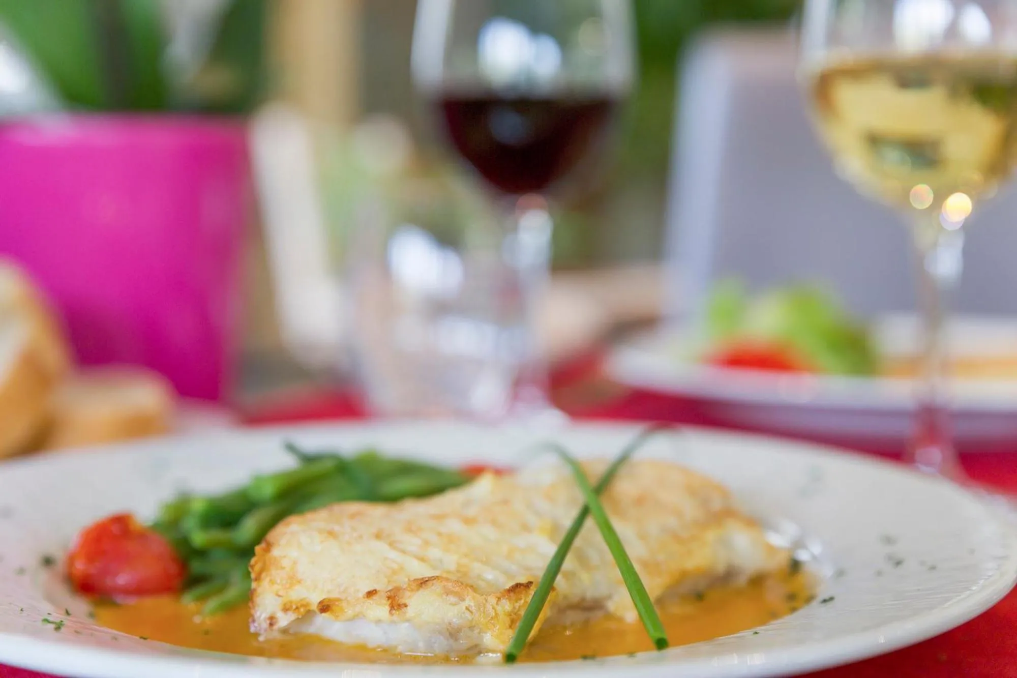 Food close-up in Chalet-Hôtel Le Beausoleil, The Originals Relais