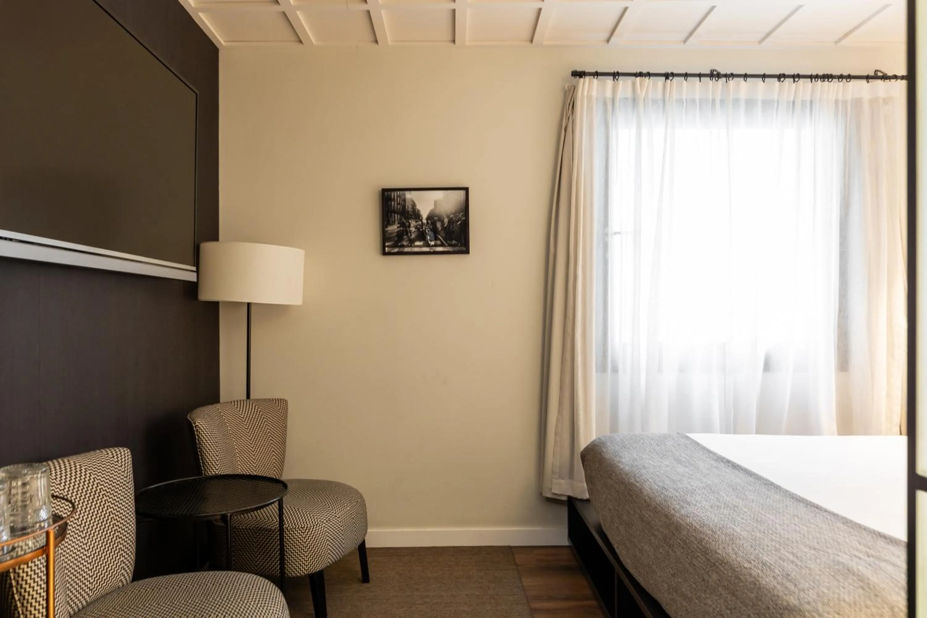 Bedroom, Bed in Yurbban Ramblas Boutique Hotel