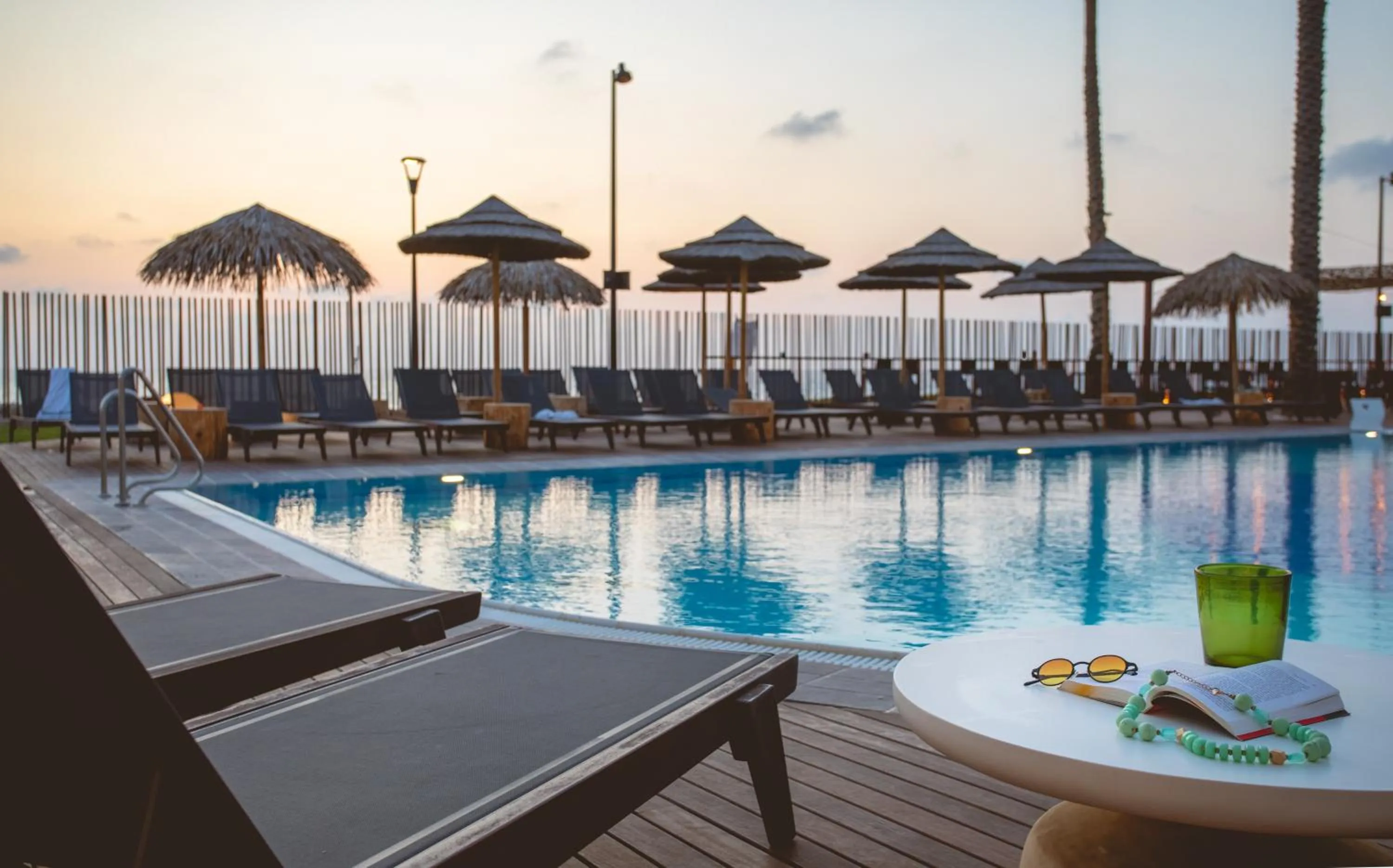 Pool view in Jacob Sea Life Nahariya